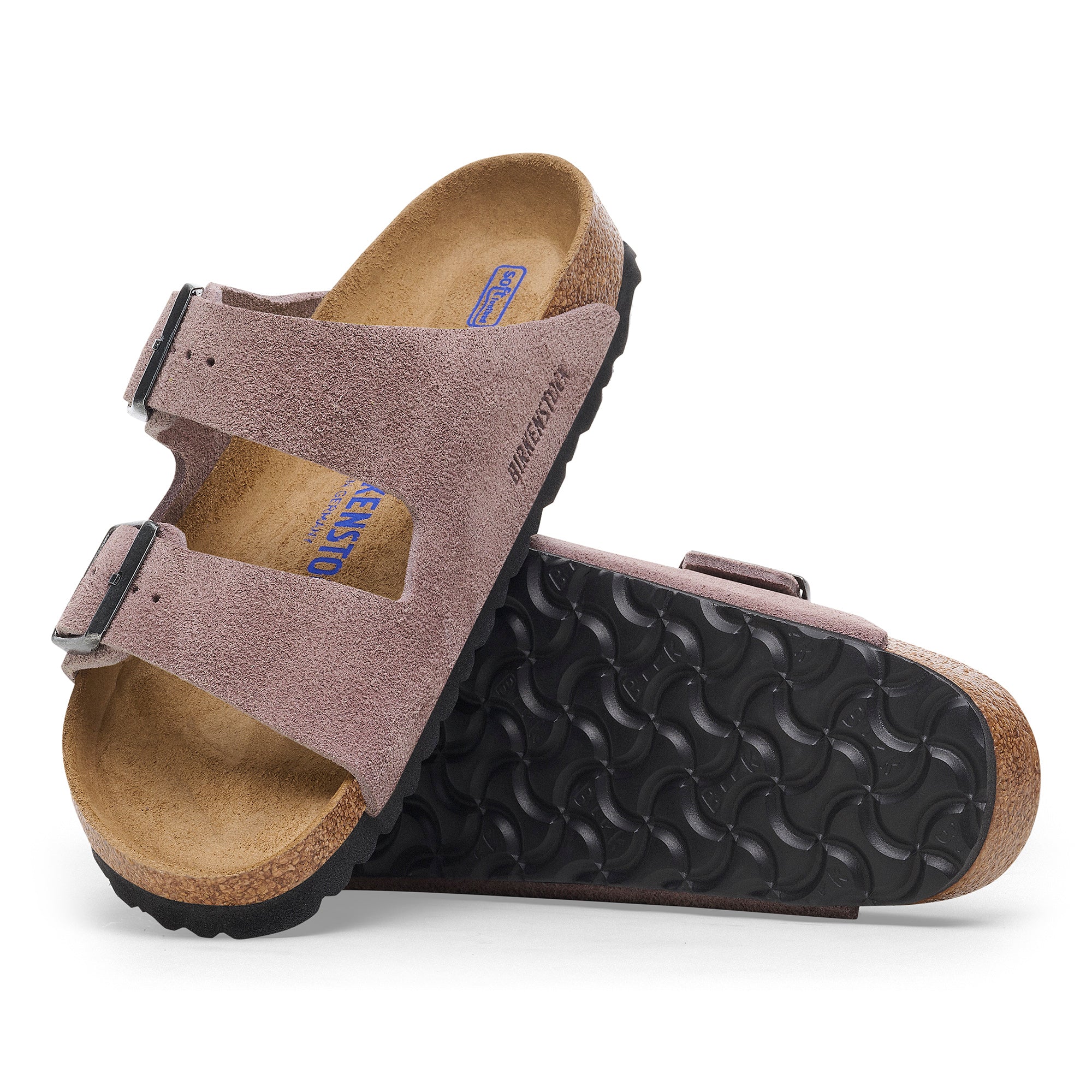 Birkenstock Arizona Soft Footbed Suede Leather Women's (MEDIUM/NARROW WIDTH) 9 13