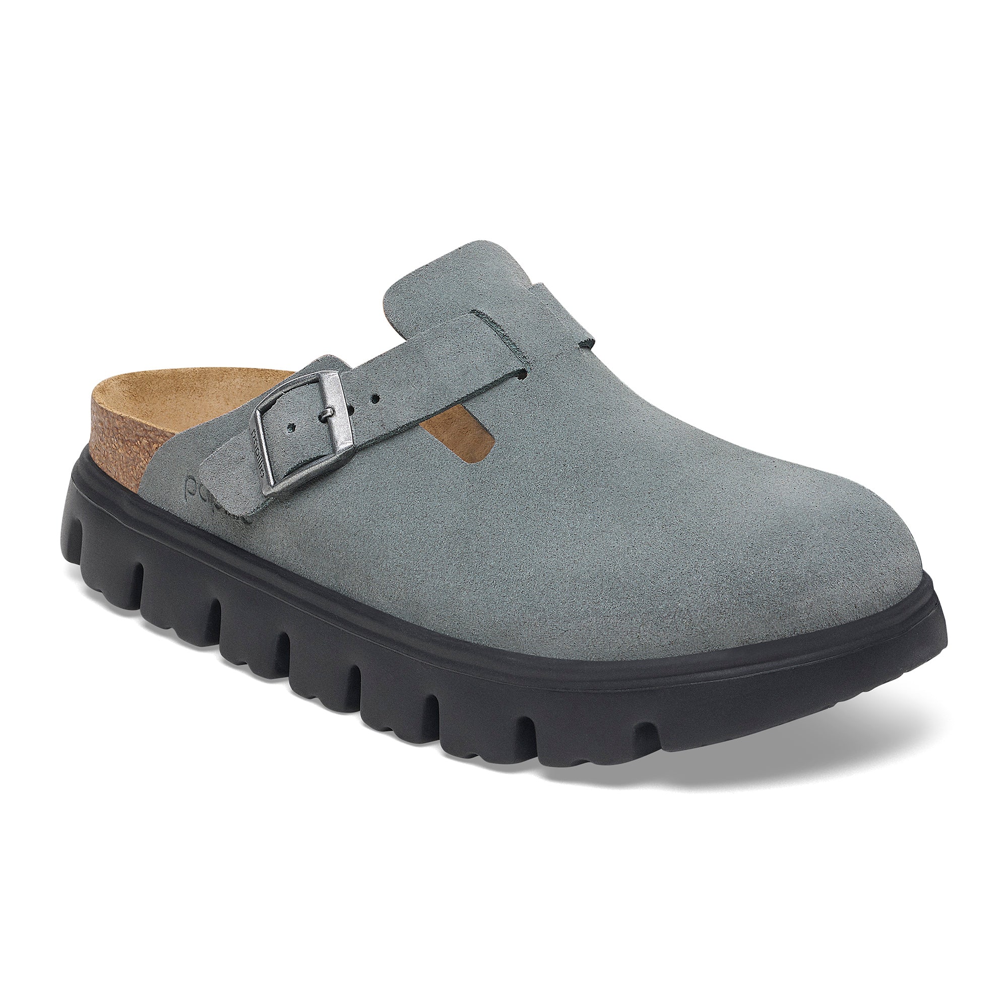 Birkenstock Papillio Boston Chunky Suede Leather Women's 10