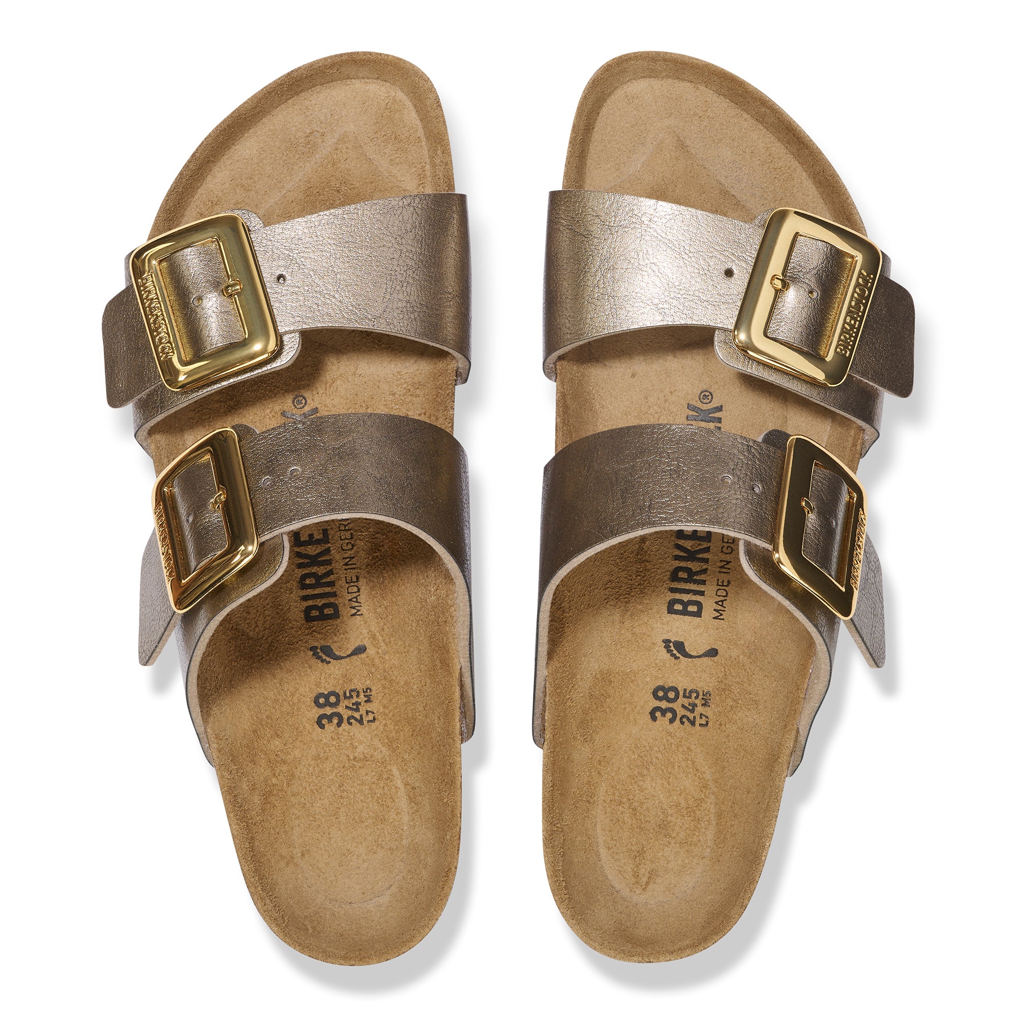 Birkenstock Sydney Luxe Buckle Birko-Flor Sandal Women's 6