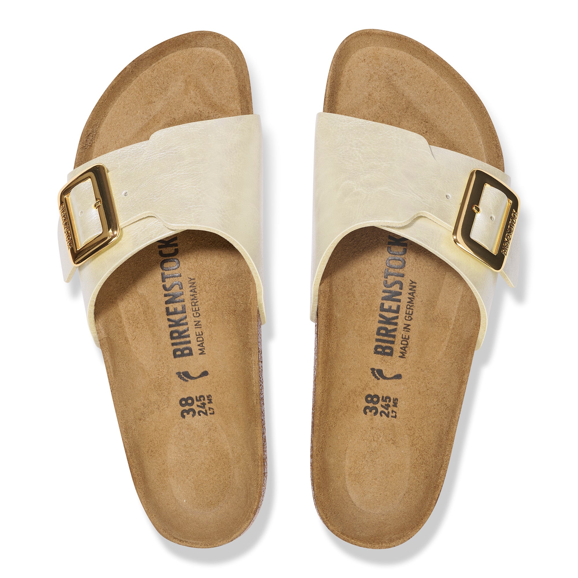 Birkenstock Catalina Luxe Buckle Birko-Flor Women's 6