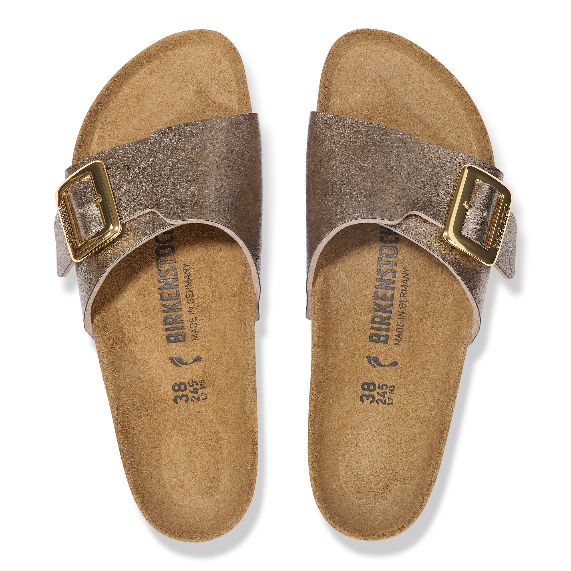 Birkenstock Catalina Luxe Buckle Birko-Flor Women's 9