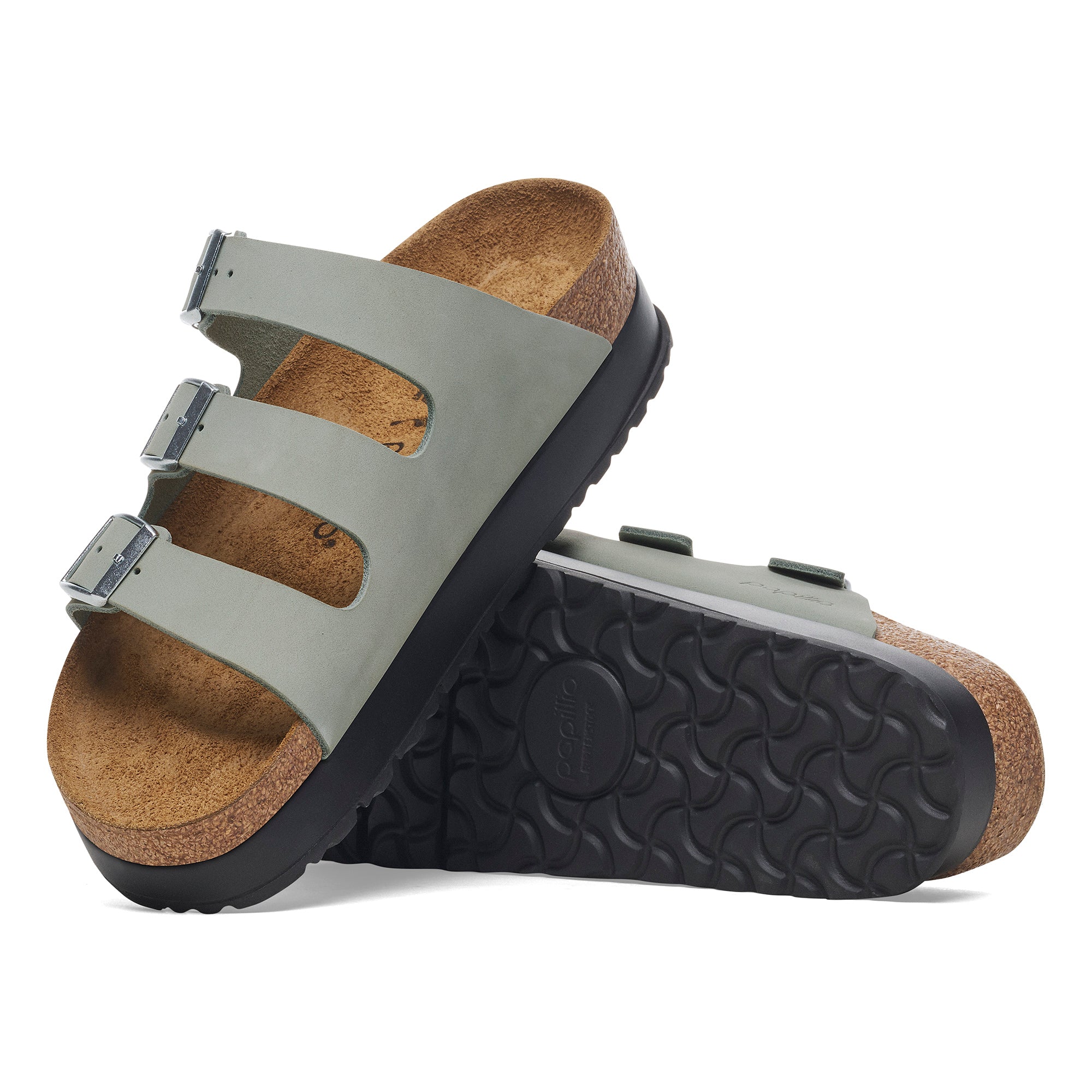 Birkenstock Florida Flex Platform Nubuck Leather Women's 1