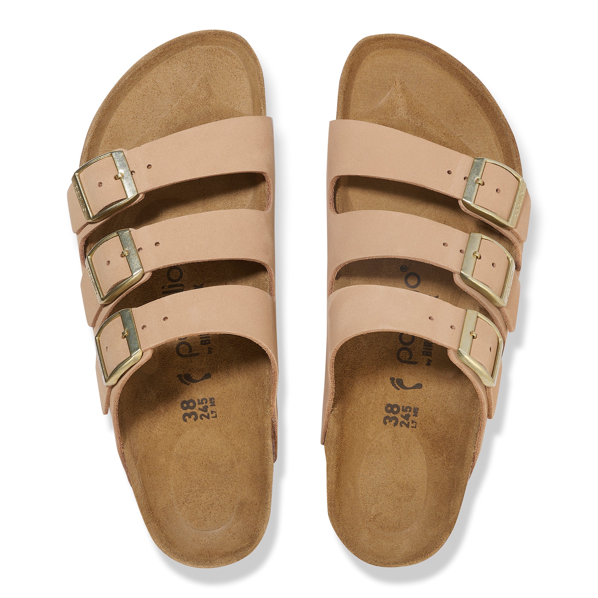 Birkenstock Florida Flex Platform Nubuck Leather Women's 6