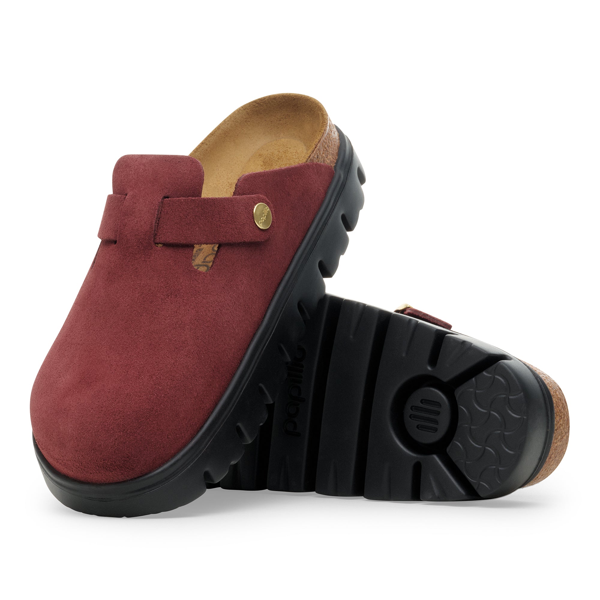 Birkenstock Papillio Boston Chunky Suede Leather Women's 2