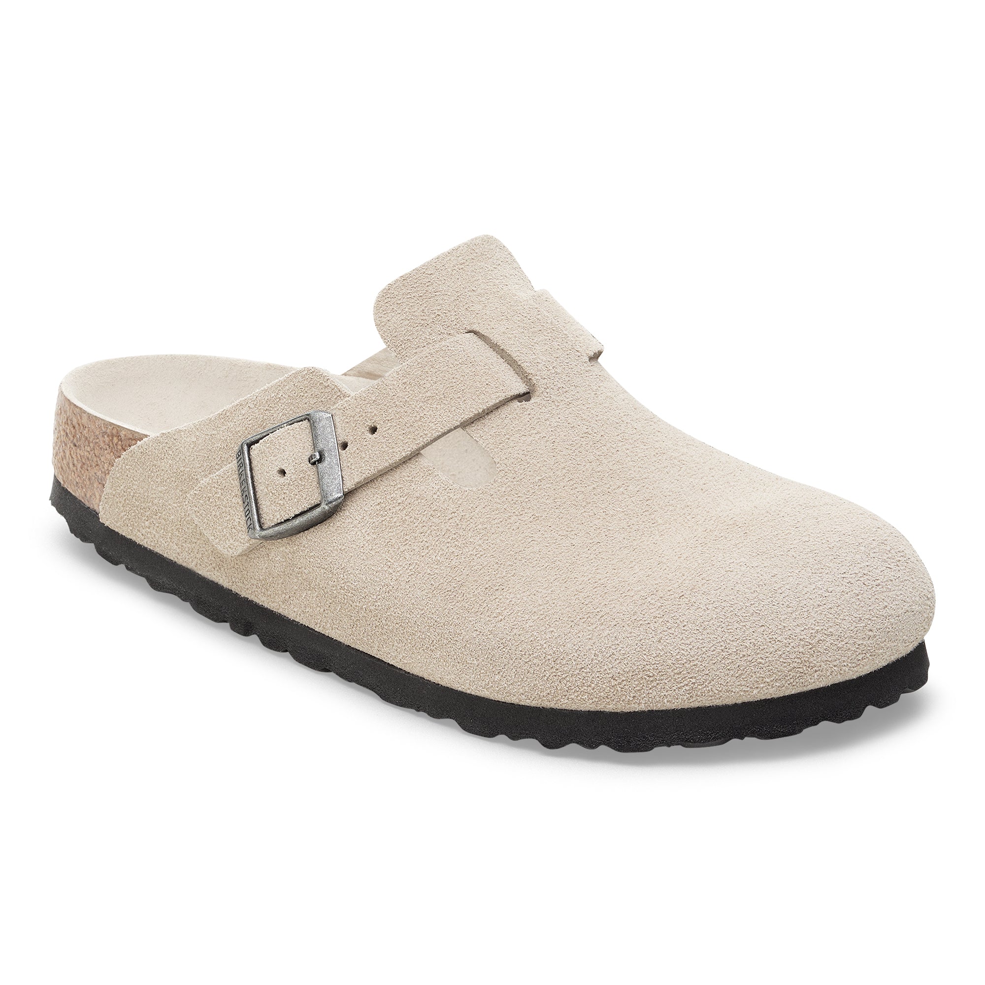 BIRKENSTOCK BOSTON SOFT FOOTBED SUEDE LEATHER WOMEN'S 10