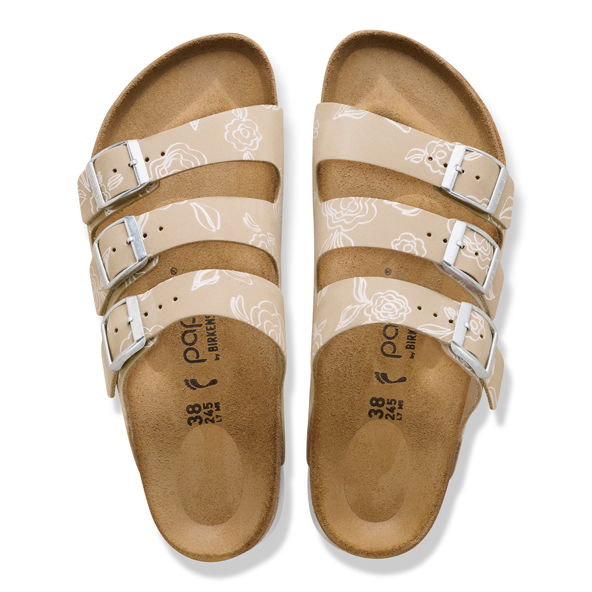 Birkenstock Papillio Florida III Flex Platform Nubuck Leather Women's 2