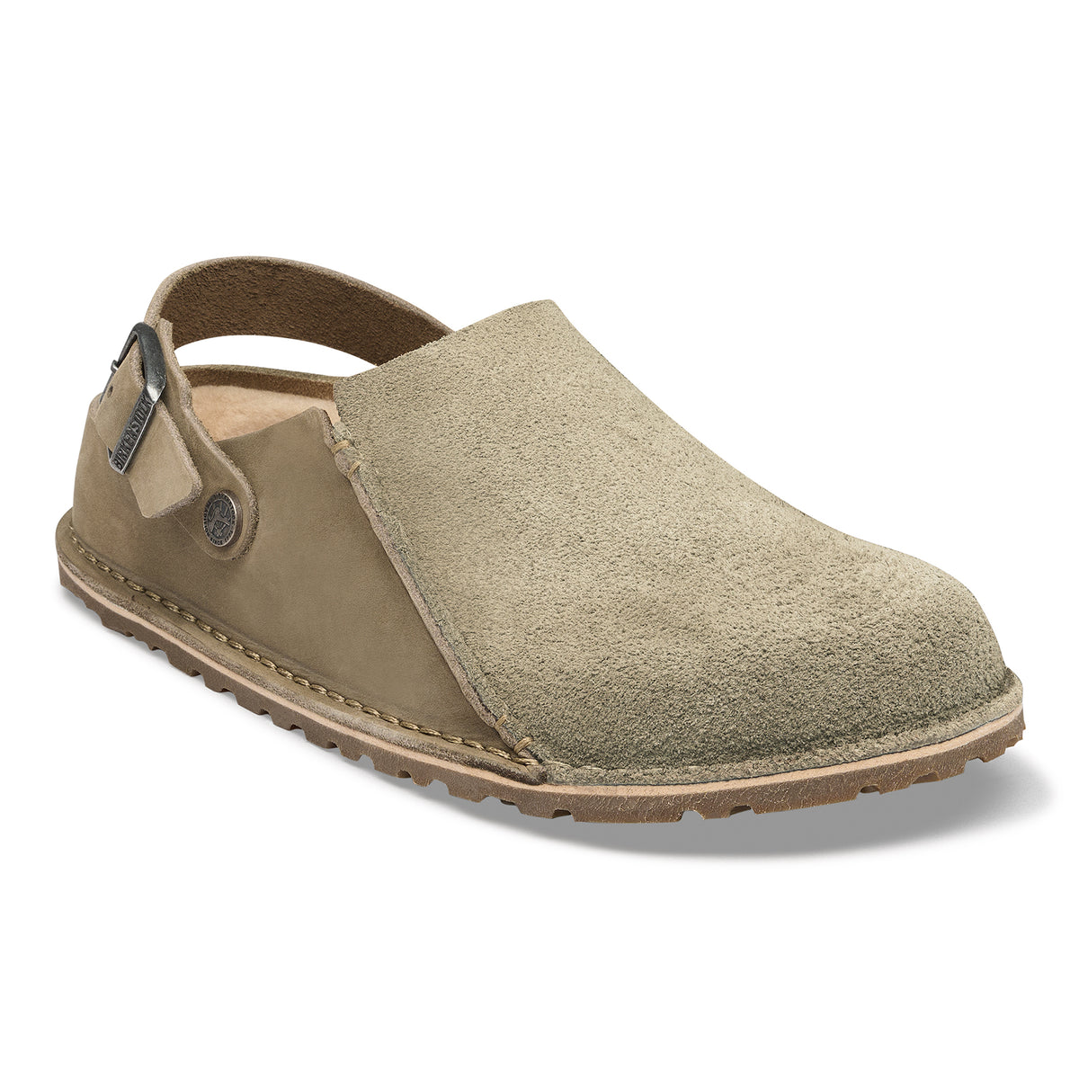 Birkenstock Lutry Premium Shearling Nubuck Leather Suede Women's