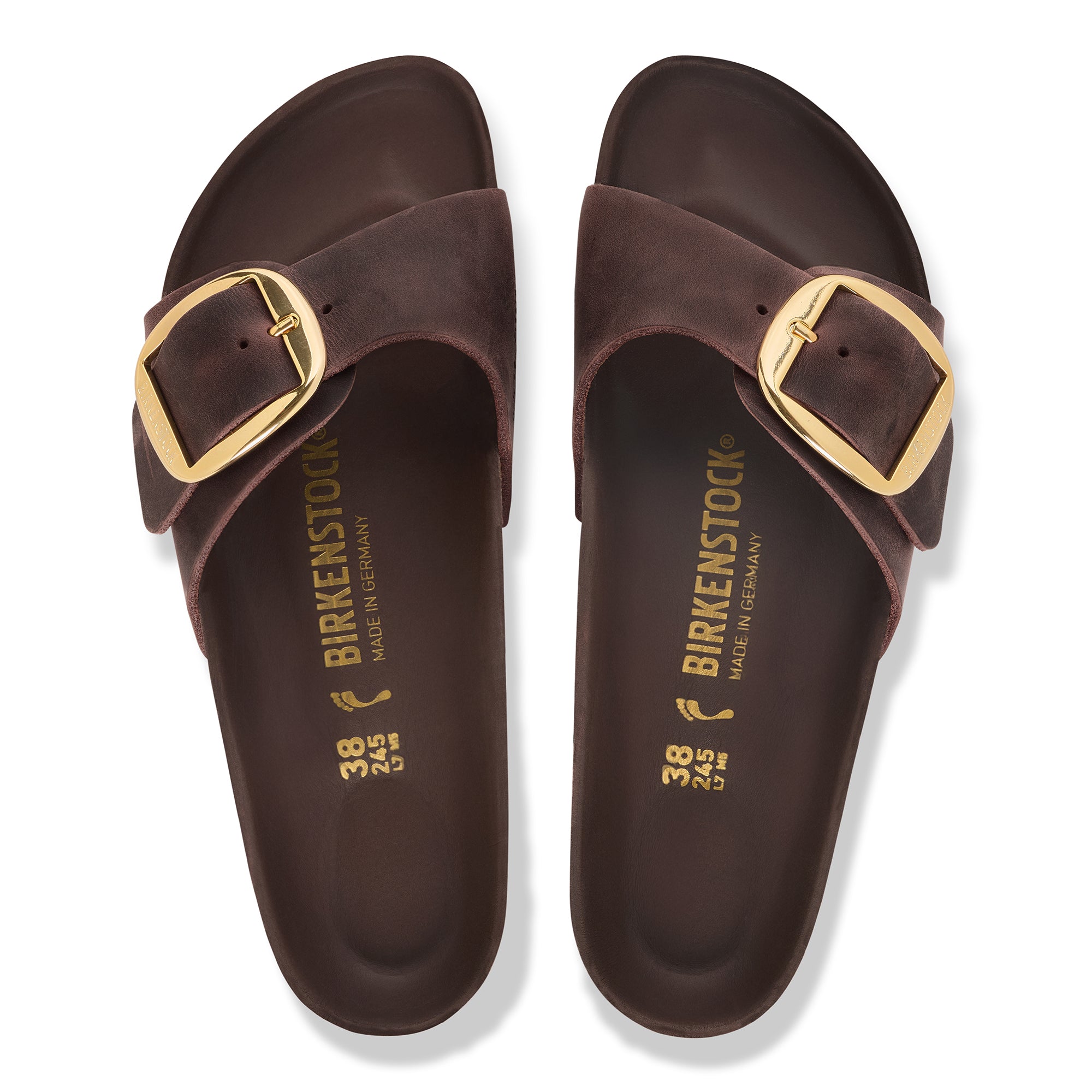 Birkenstock Madrid Big Buckle Oiled Leather Women's