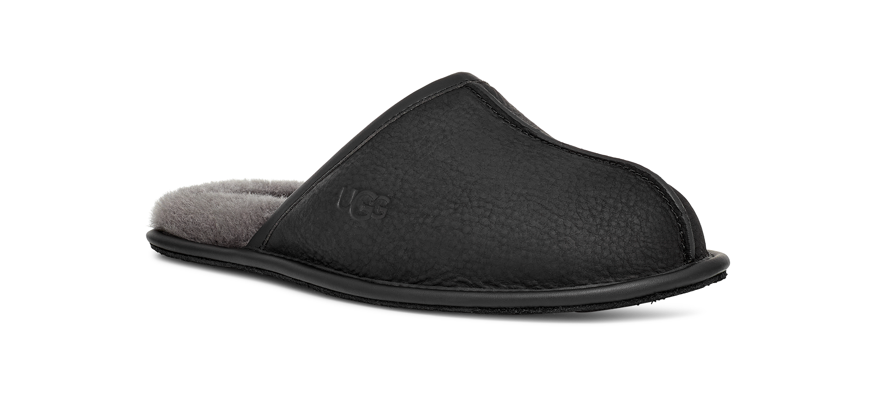 Ugg Scuff Leather Slipper Men's 7