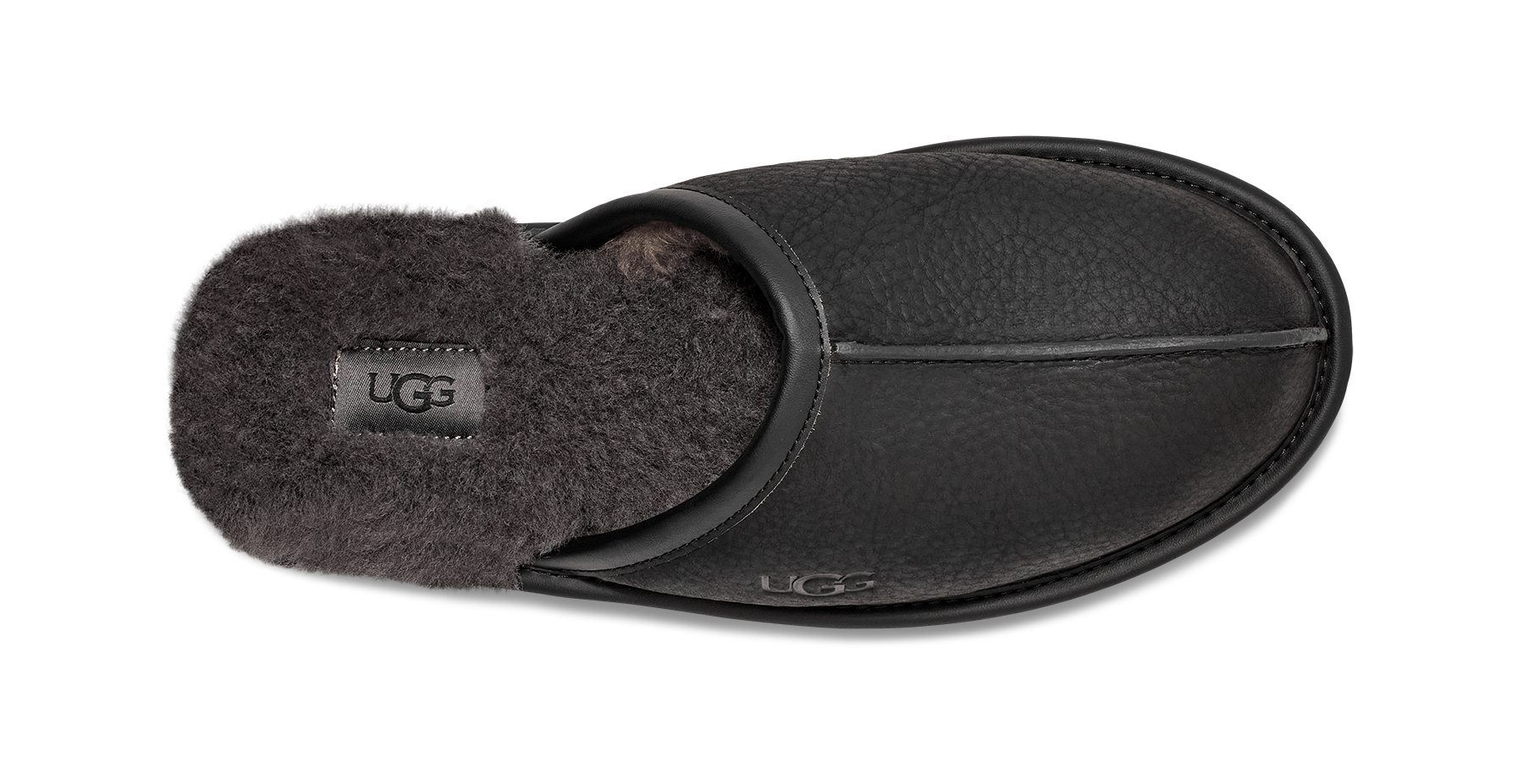 Ugg Scuff Leather Slipper Men's 11