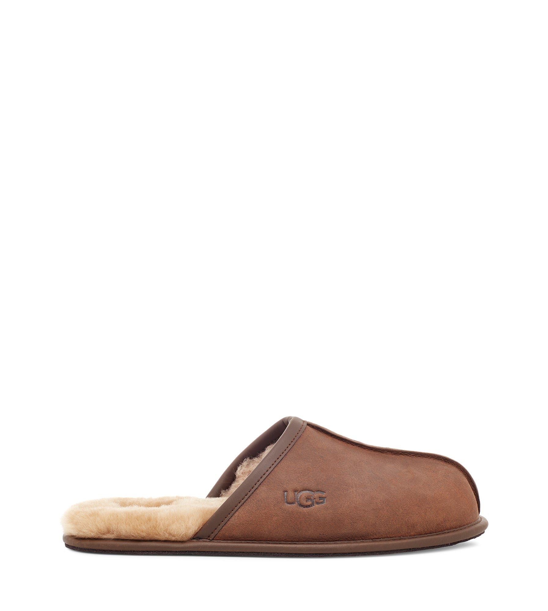 Ugg Scuff Leather Slipper Men's  2Ugg Scuff Leather Slipper Men's  3