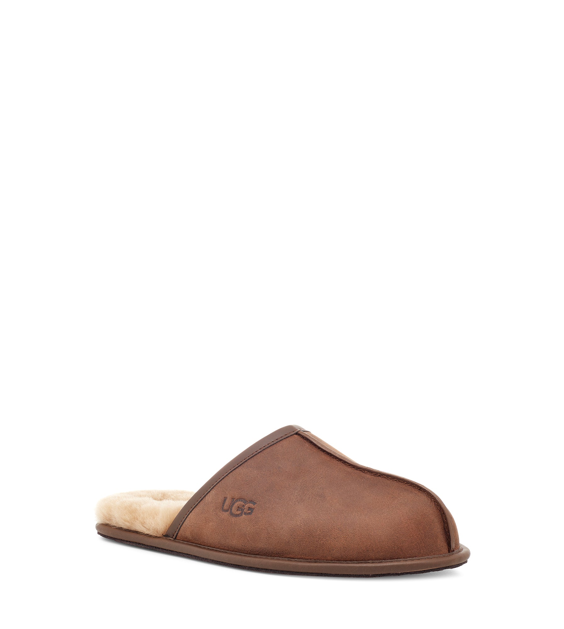 Ugg Scuff Leather Slipper Men's