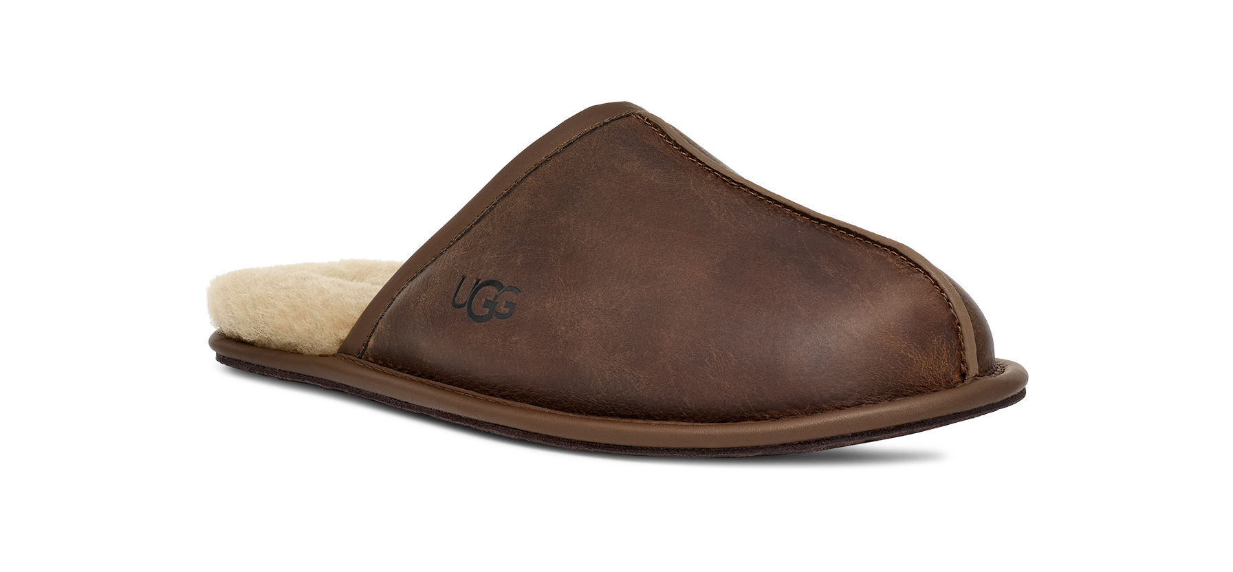 Ugg Scuff Leather Slipper Men's 1
