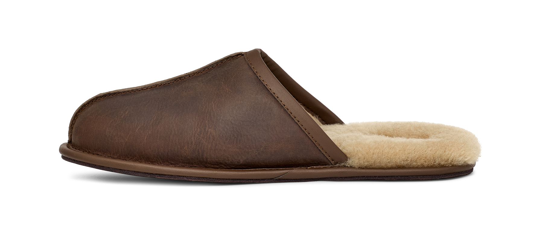 Ugg Scuff Leather Slipper Men's 3