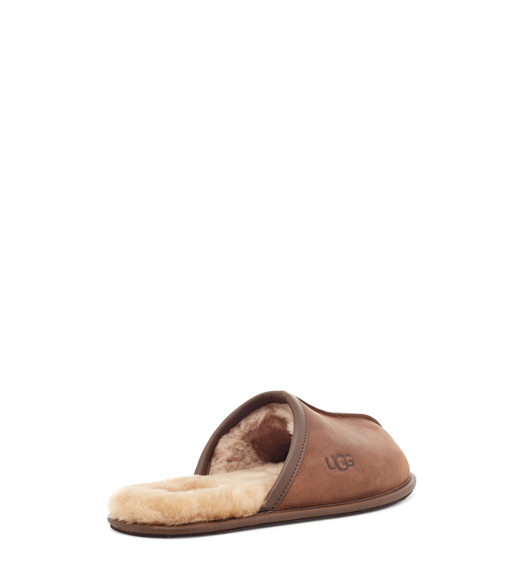 Ugg Scuff Leather Slipper Men's  7