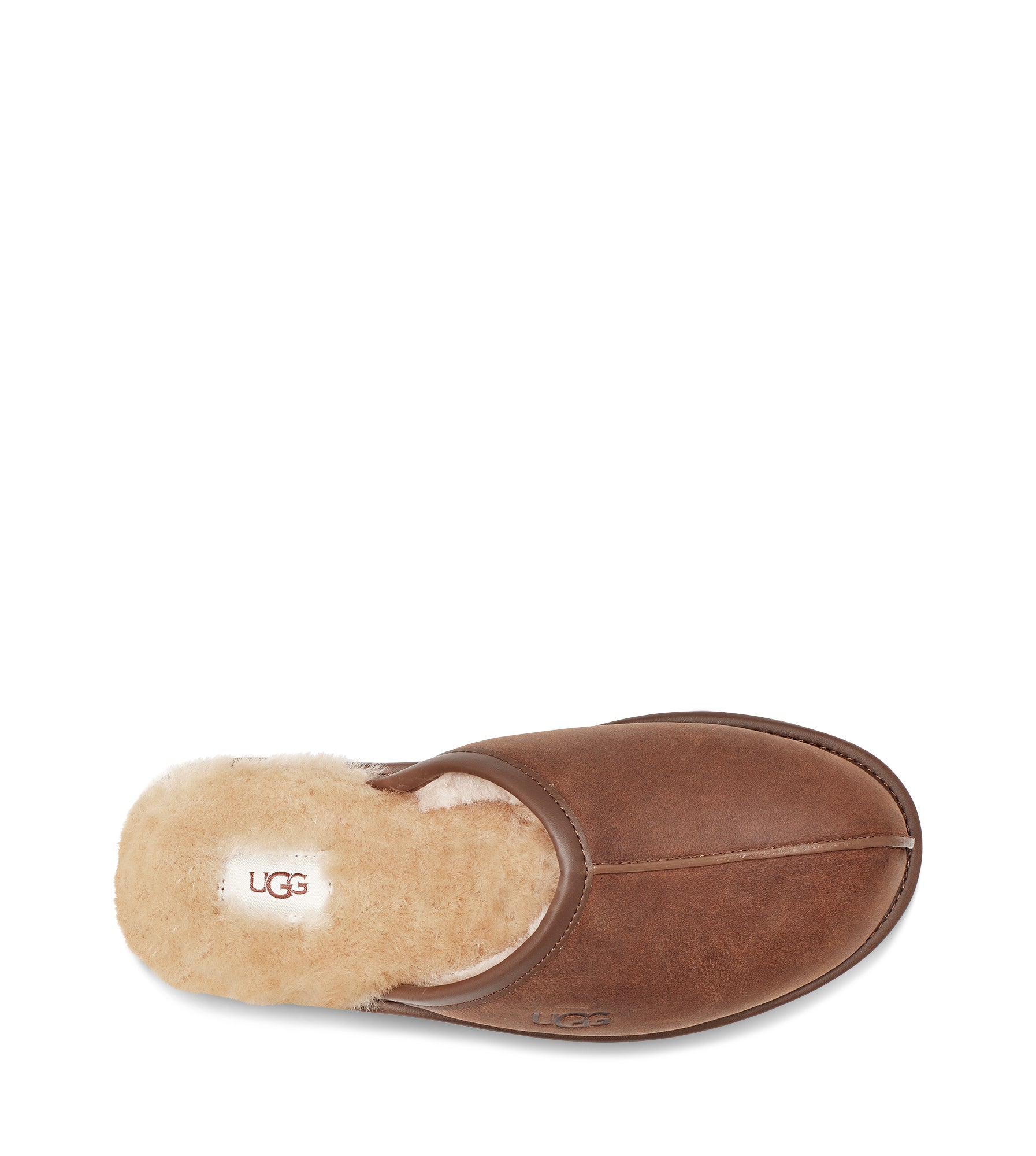 Ugg Scuff Leather Slipper Men's  8