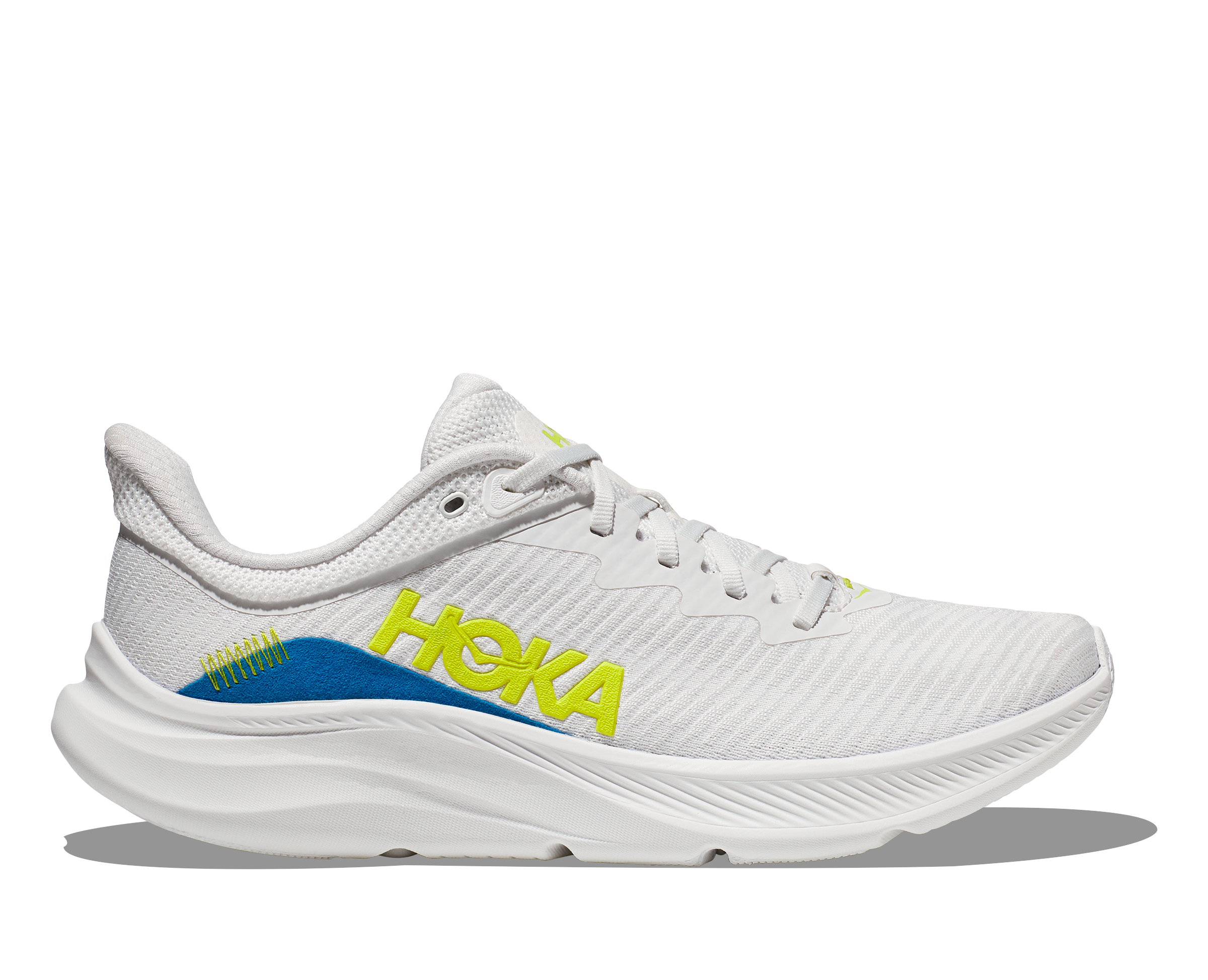 Men's Hoka Solimar Color: Blanc De Blanc / Diva Blue 