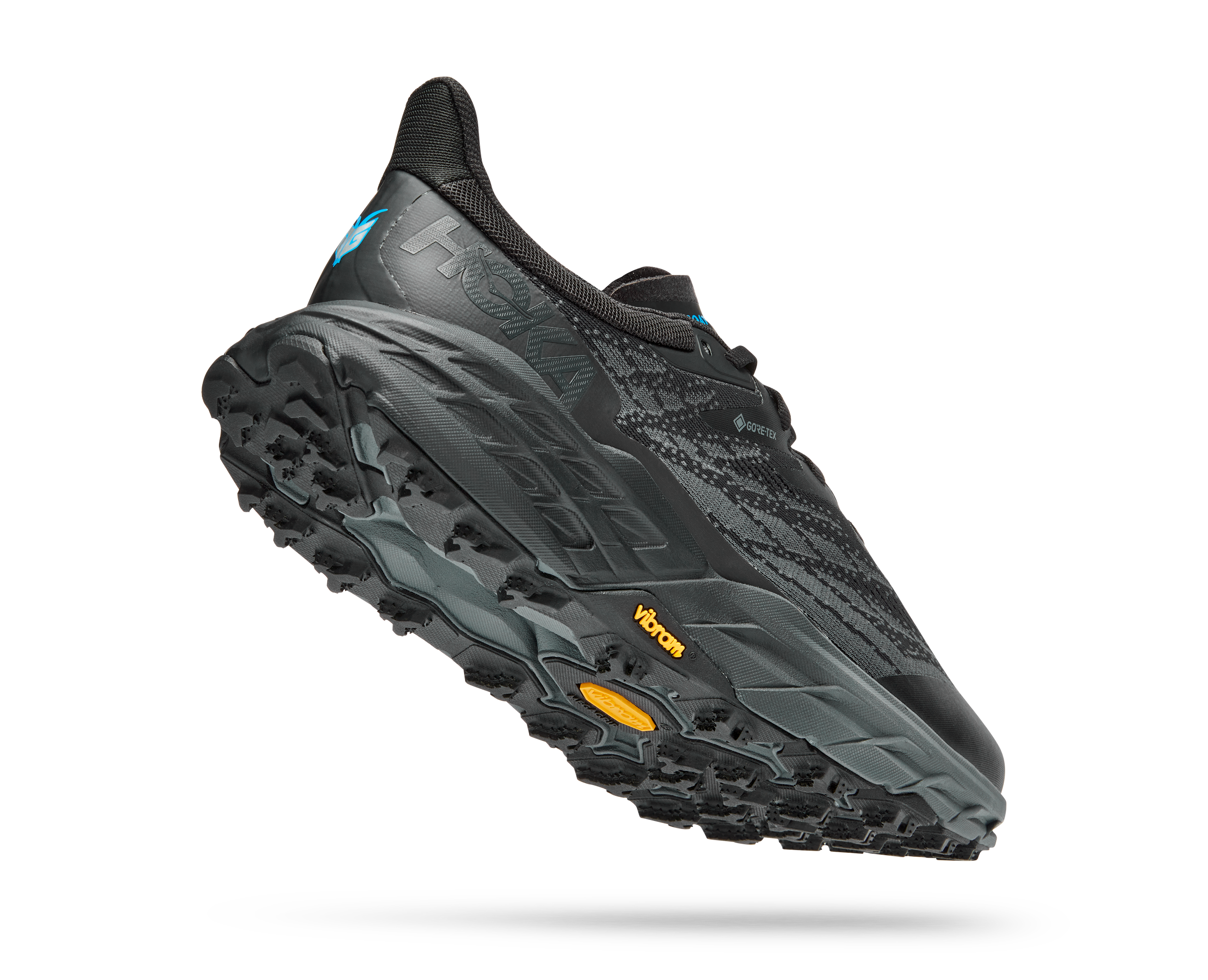 Men's Hoka Speedgoat 5 GTX Color: Black / Black