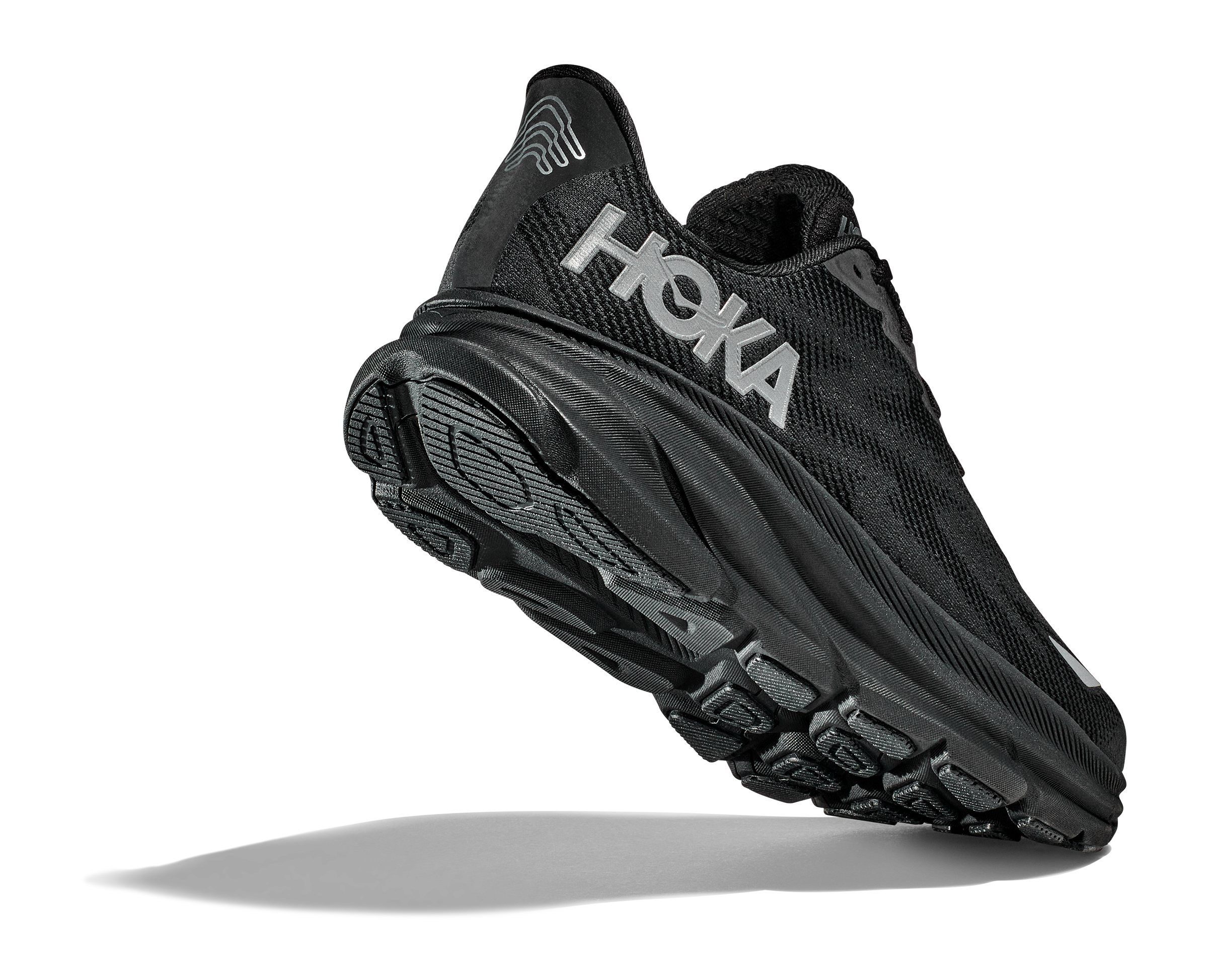 Men's Hoka Clifton 9 GTX Color: Black/ Black