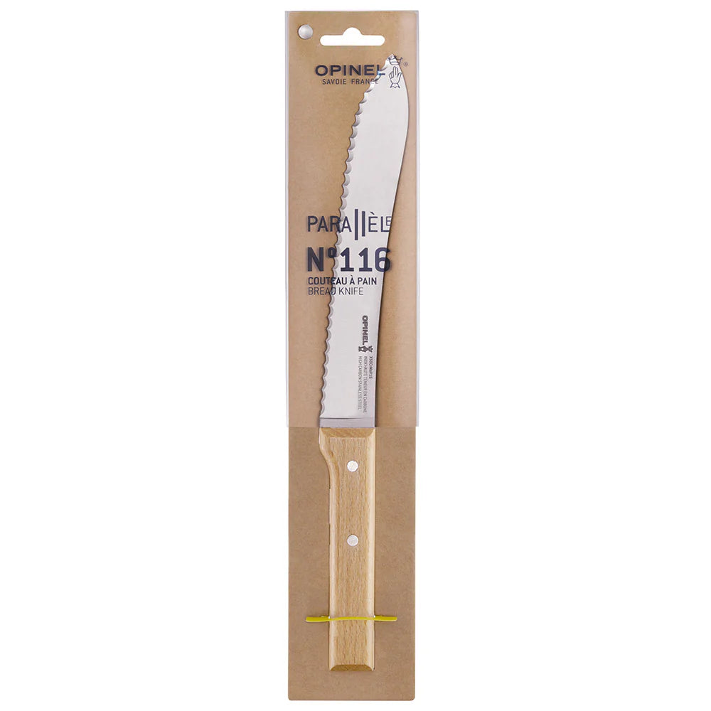 Opinel Parallele Serrated 8" Bread Knife