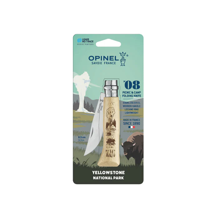 Opinel National Parks Collection No 8 Knife Yellowstone