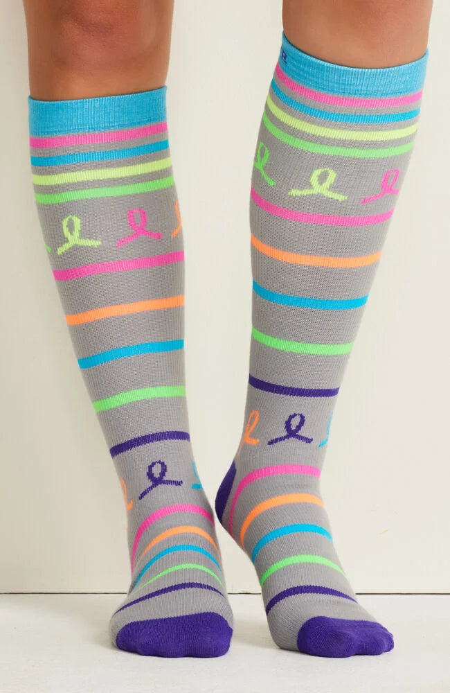 Cherokee 10-15 MMHG Print Support Sock Women's 37