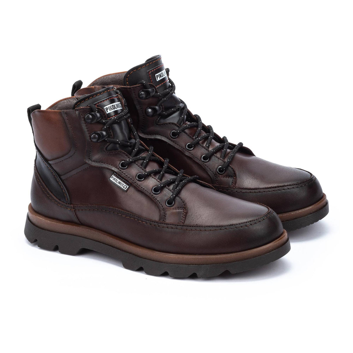 Men Pikolinos Brown Ankle Booties Pikolinos Vigo Lace-up Ankle Boots Men main image 3