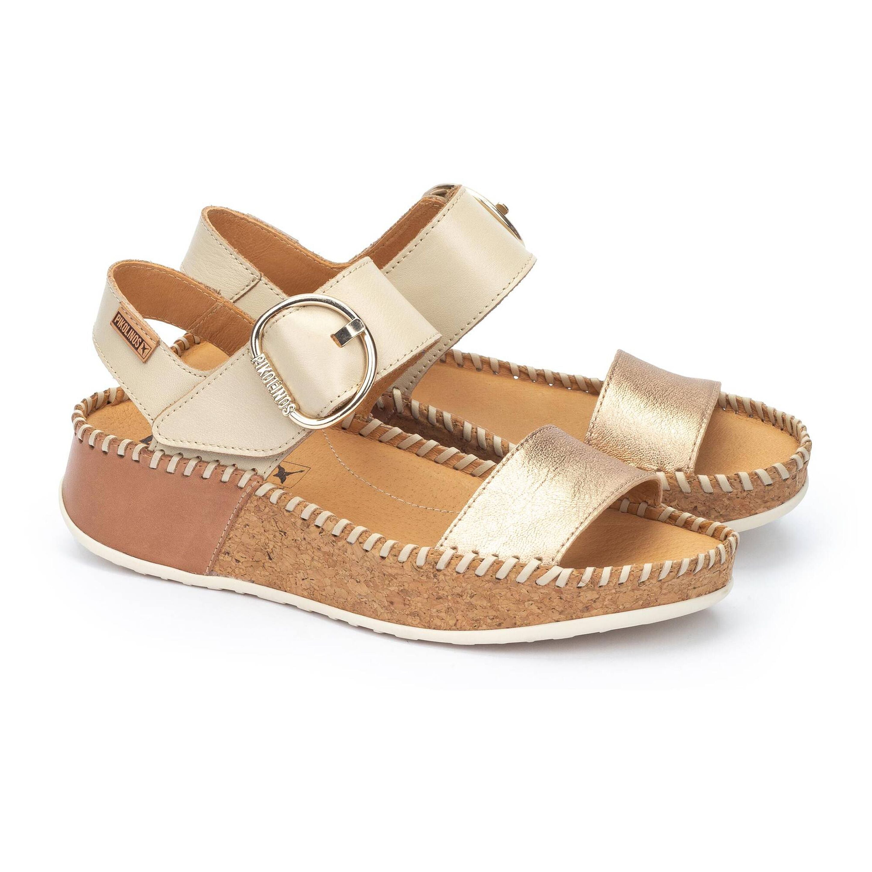 Pikolinos Marina Wedge Sandals w/ Hook & Loop Closure Women's 1