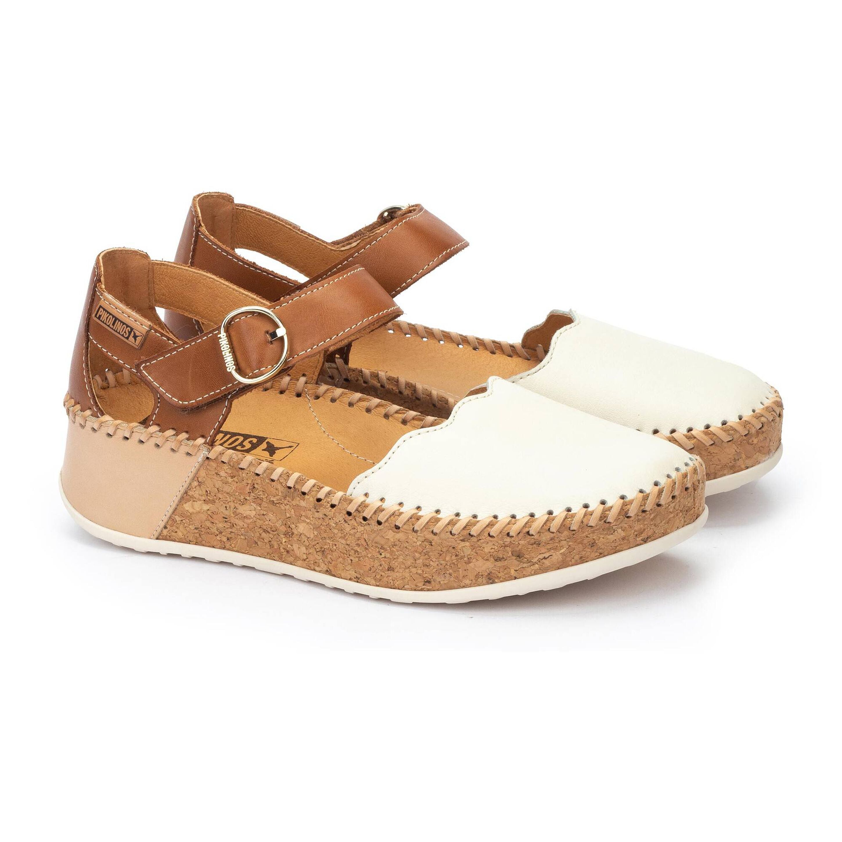 Pikolinos Marina Semi-Open Shoes with Velcro Closure Women's