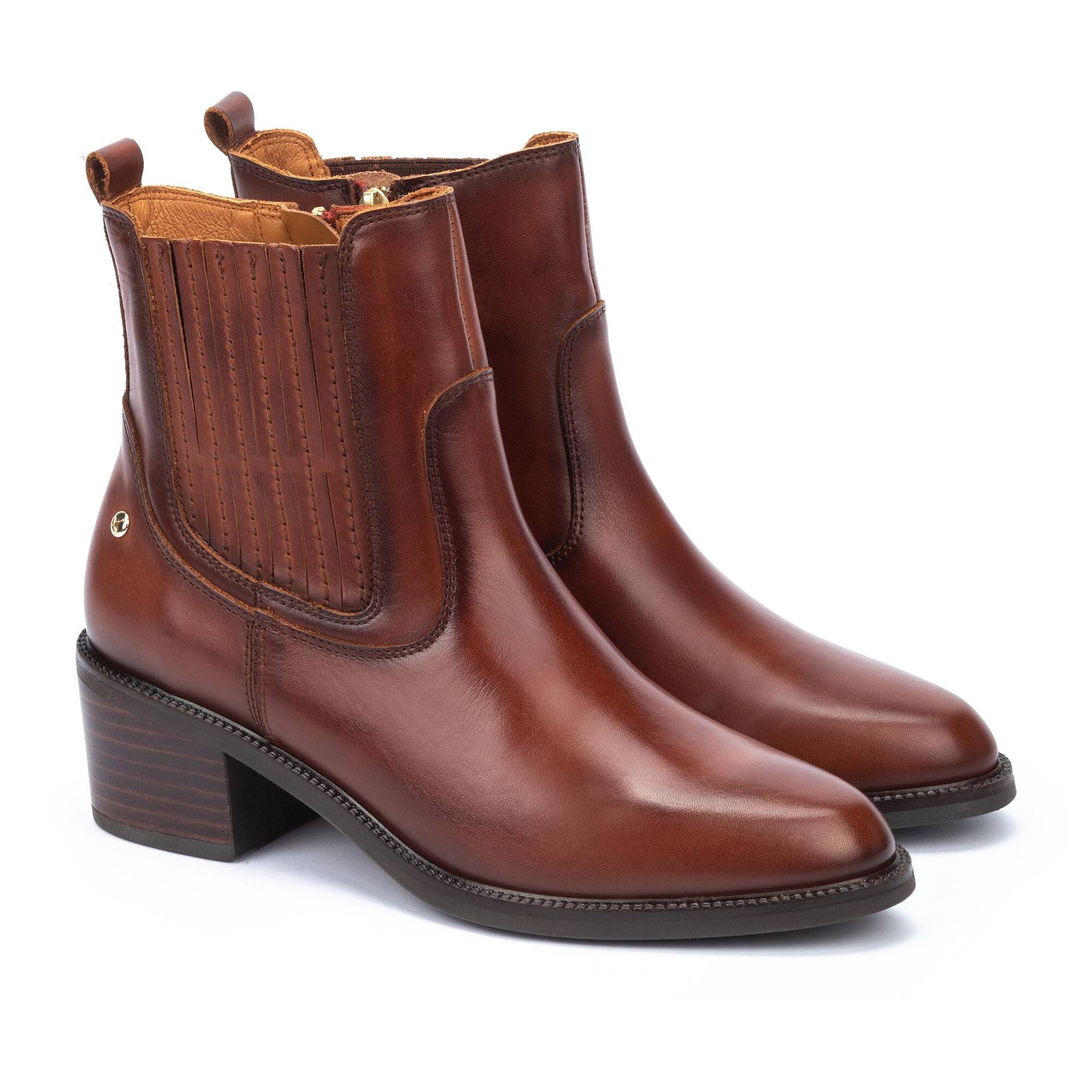 Pikolinos Bacarot Leather Ankle Boots Women's 1