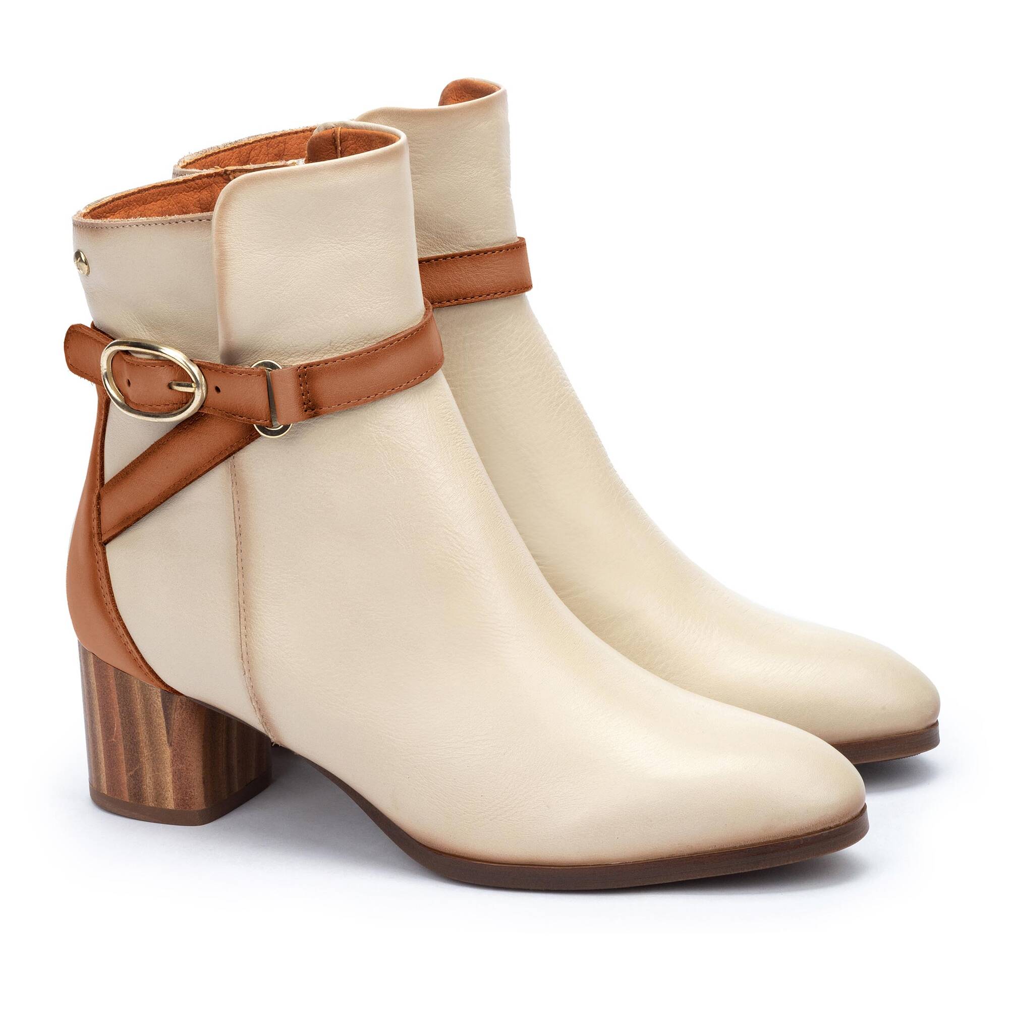 Women's Pikolinos Calafat Ankle Boots with Buckle