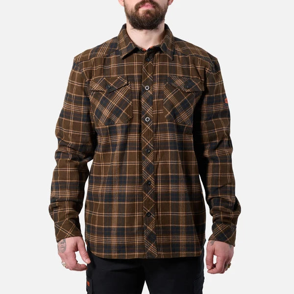 Brunt The Clark Heavyweight Flannel Shirt 1
