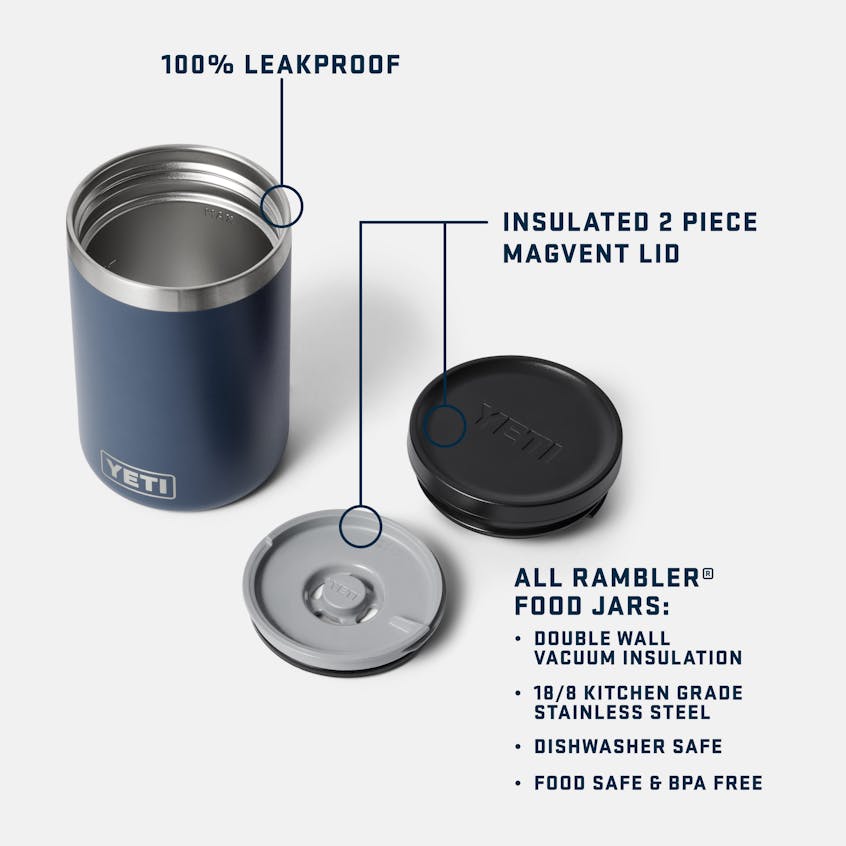 Yeti Rambler 16 oz Insulate Food Jar 6