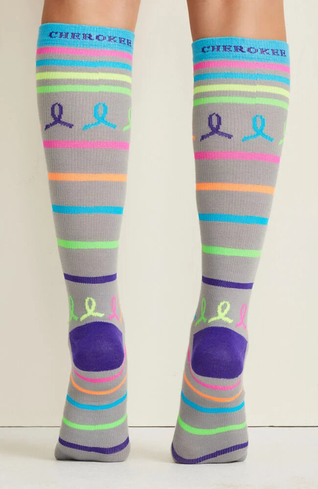 Cherokee 10-15 MMHG Print Support Sock Women's 36