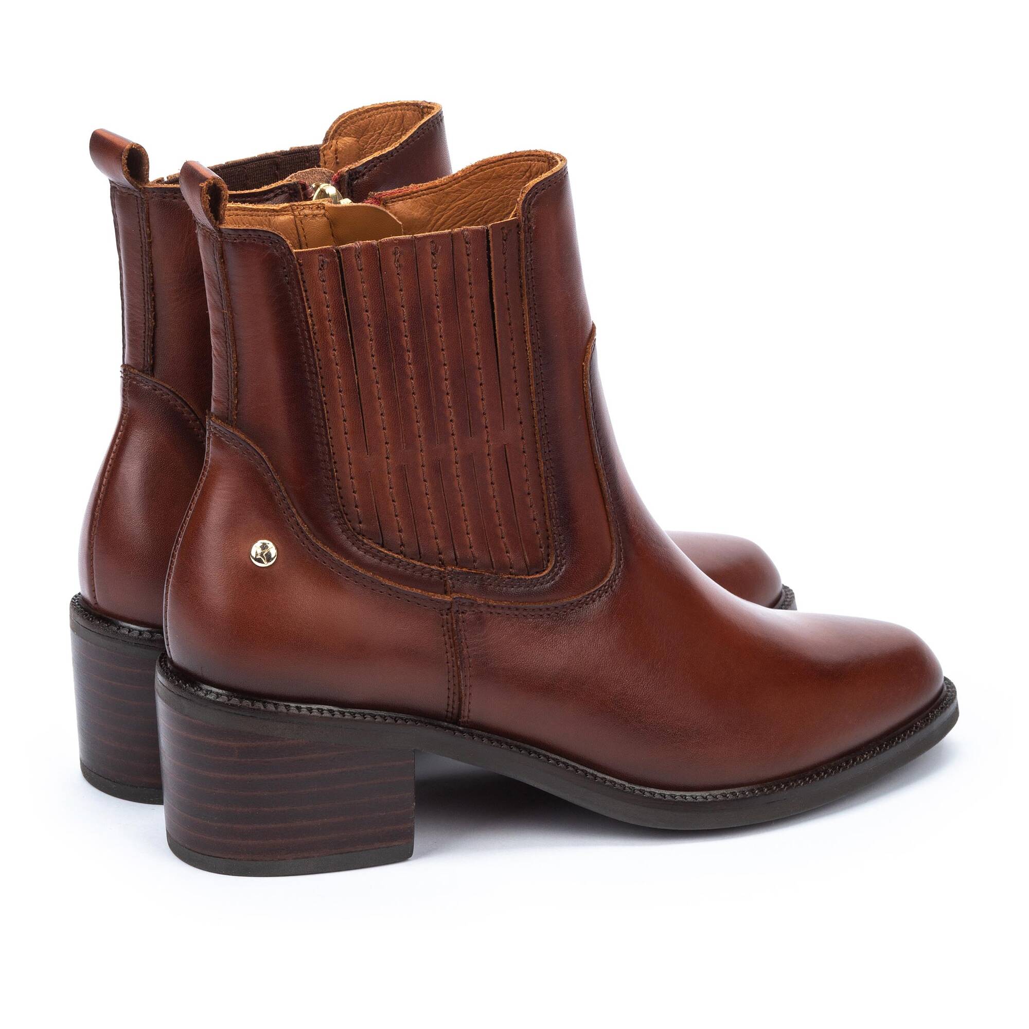 Pikolinos Bacarot Leather Ankle Boots Women's 5