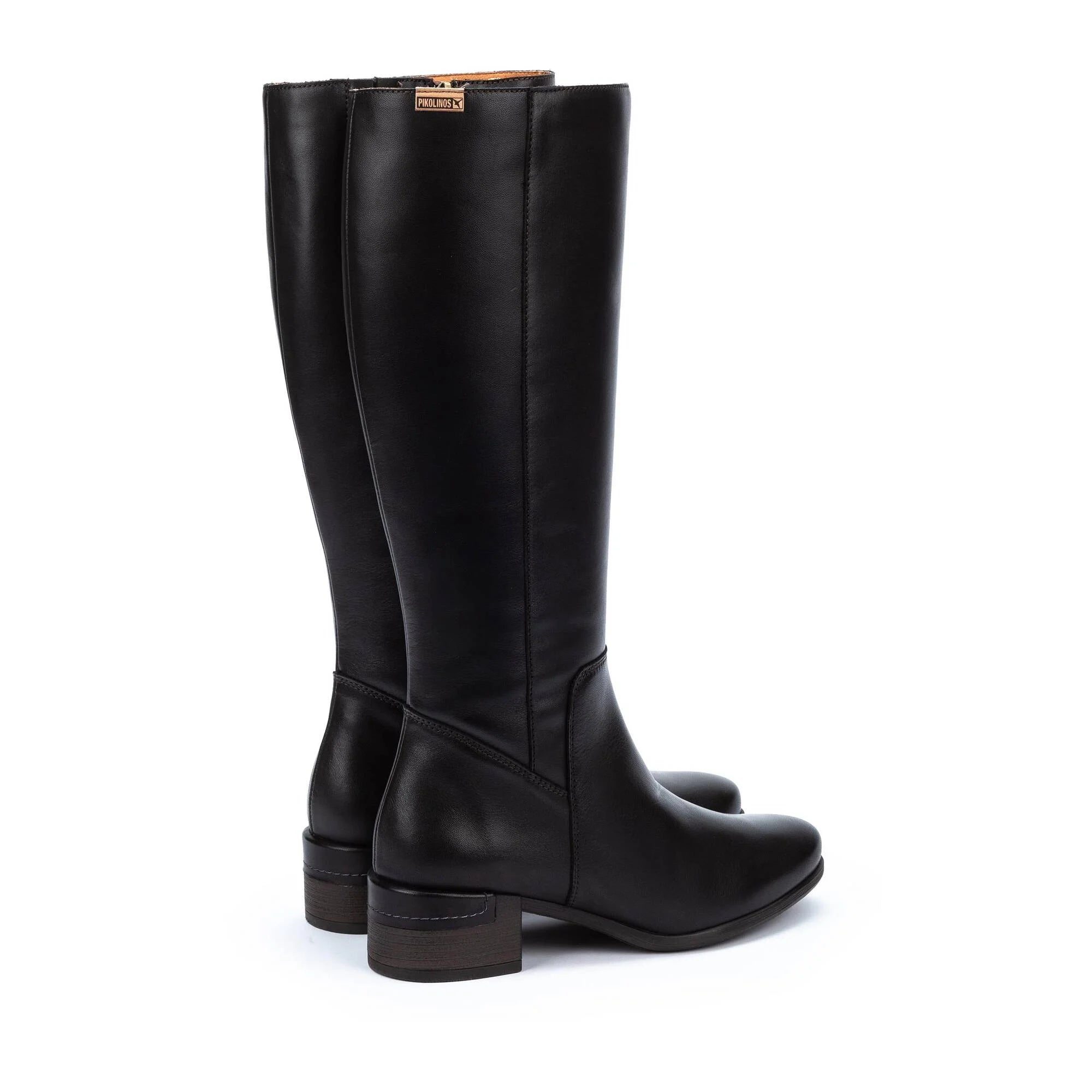 Pikolinos Malaga Mid Heel Tall Boots Women's 5