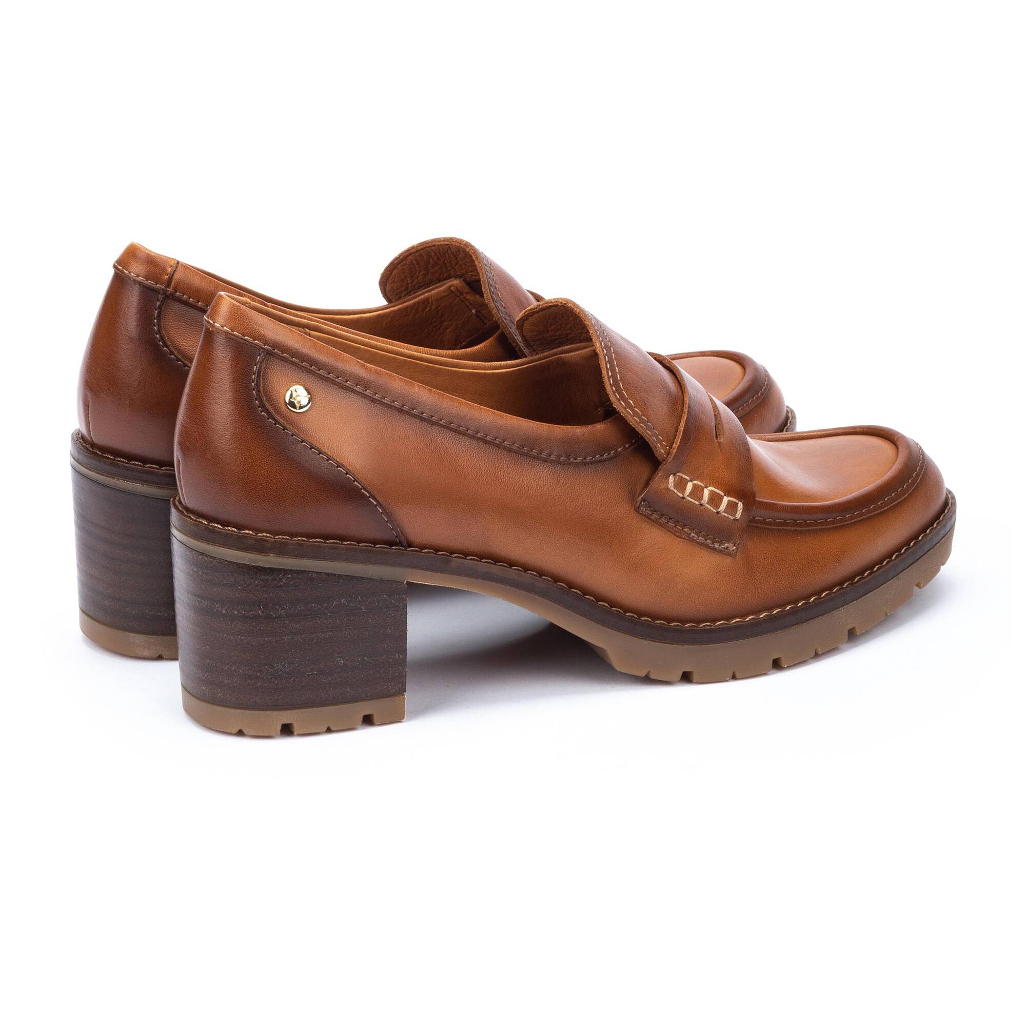 Pikolinos Llanes Penny Loafers with Heel Women's 16