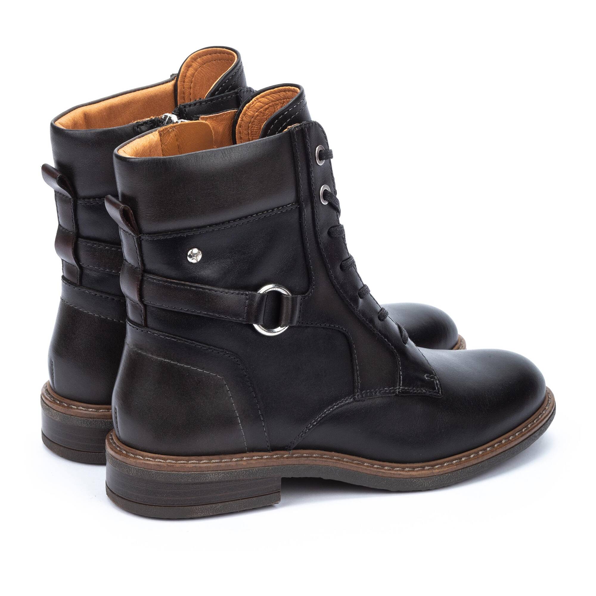 Pikolinos Aldaya Two-Tone Tall Ankle Boots Women's 5