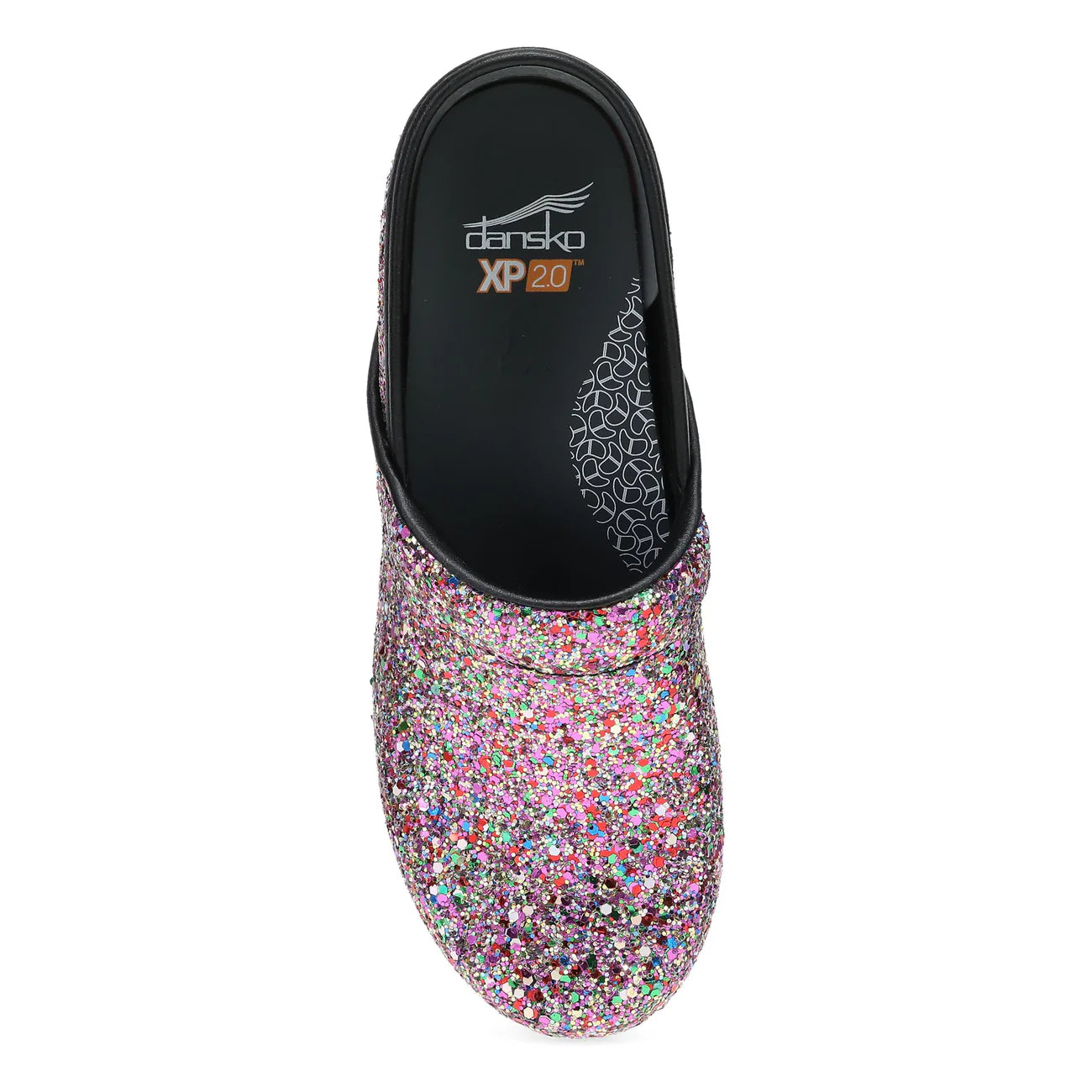 Dansko Xp 2.0 Glitter Clog Women's 4