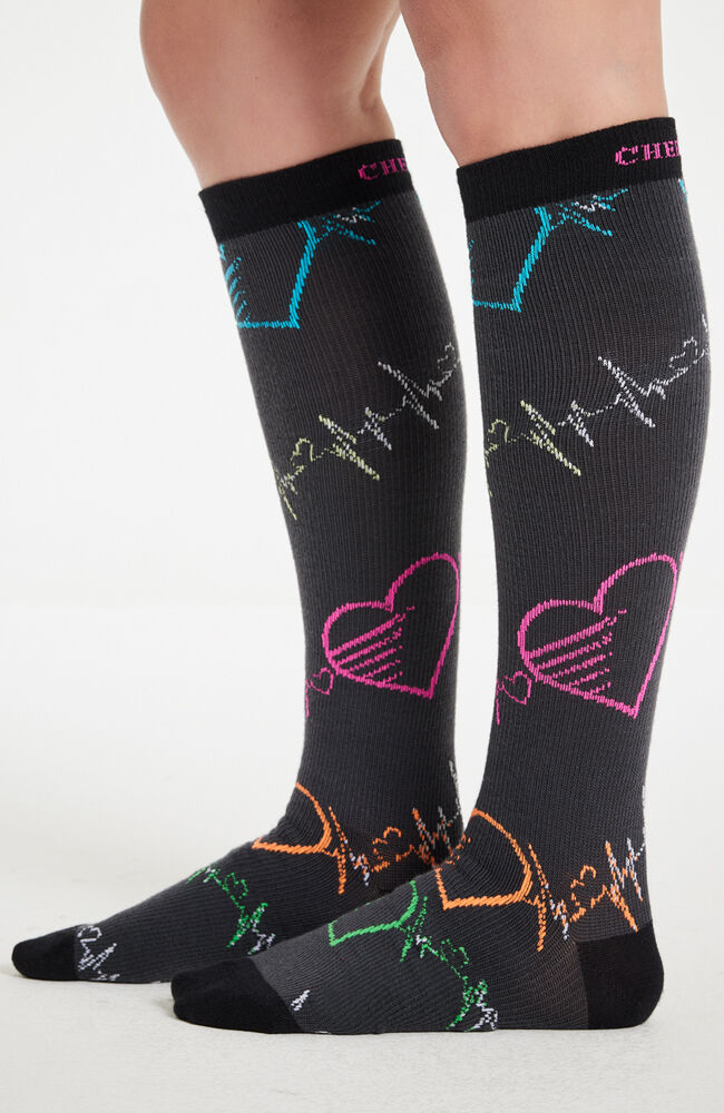 Cherokee 10-15 MMHG Print Support Sock Women's 45