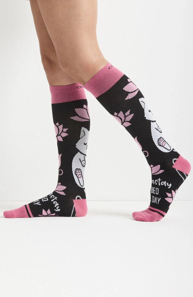 Cherokee 10-15 MMHG Print Support Sock Women's 52
