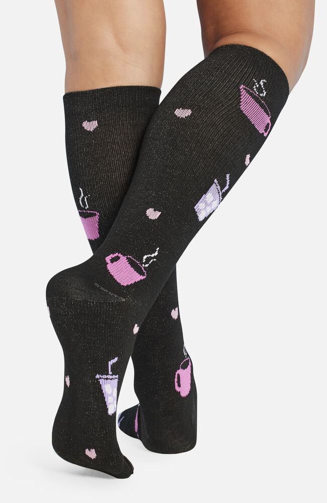 Cherokee 10-15 MMHG Print Support Sock Women's 43