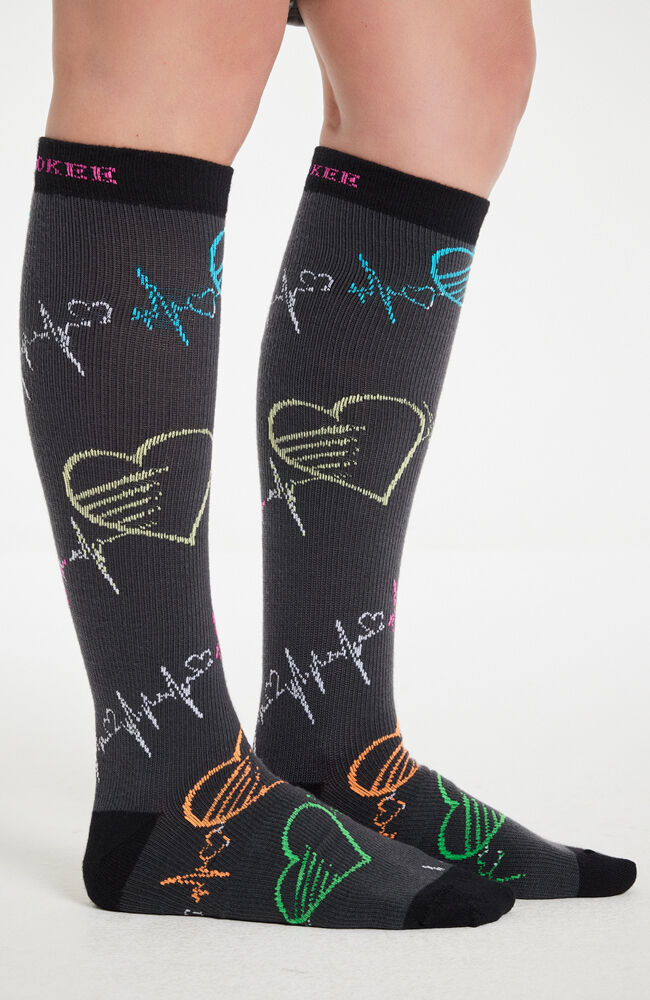 Cherokee 10-15 MMHG Print Support Sock Women's 46
