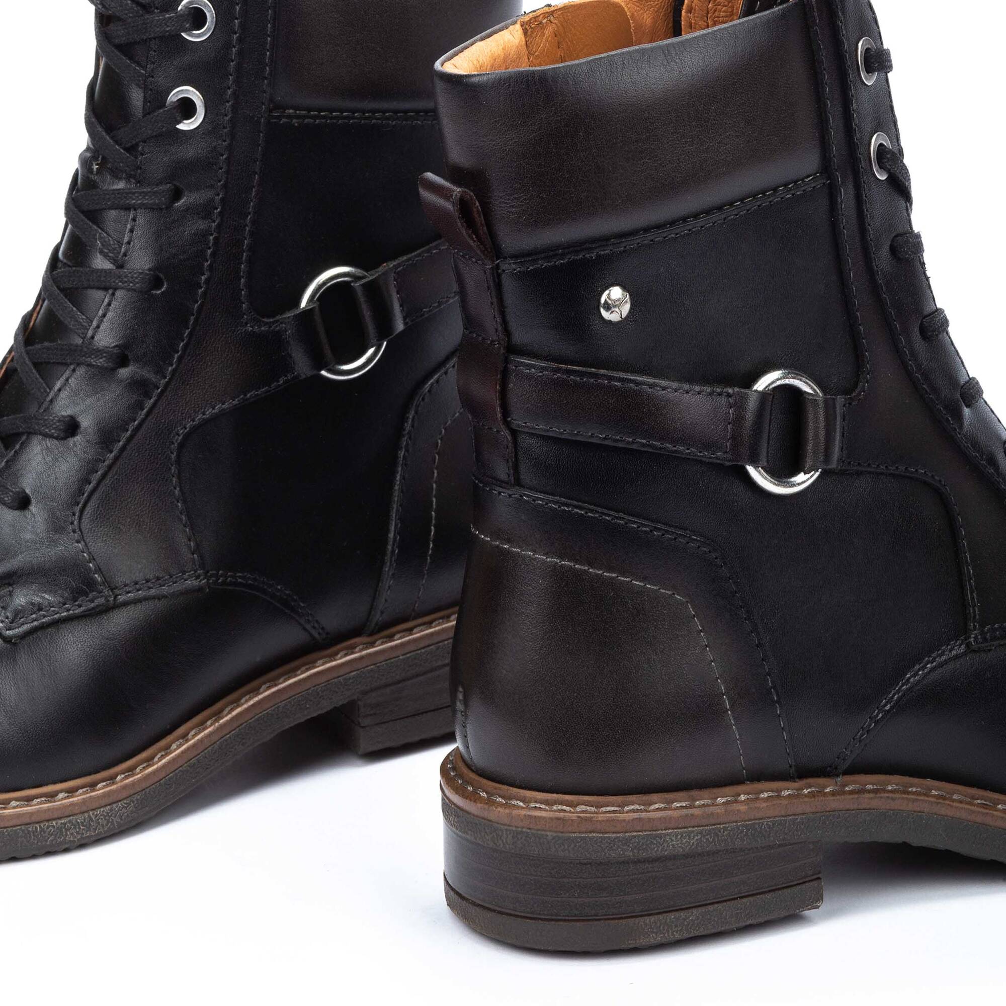 Pikolinos Aldaya Two-Tone Tall Ankle Boots Women's 6