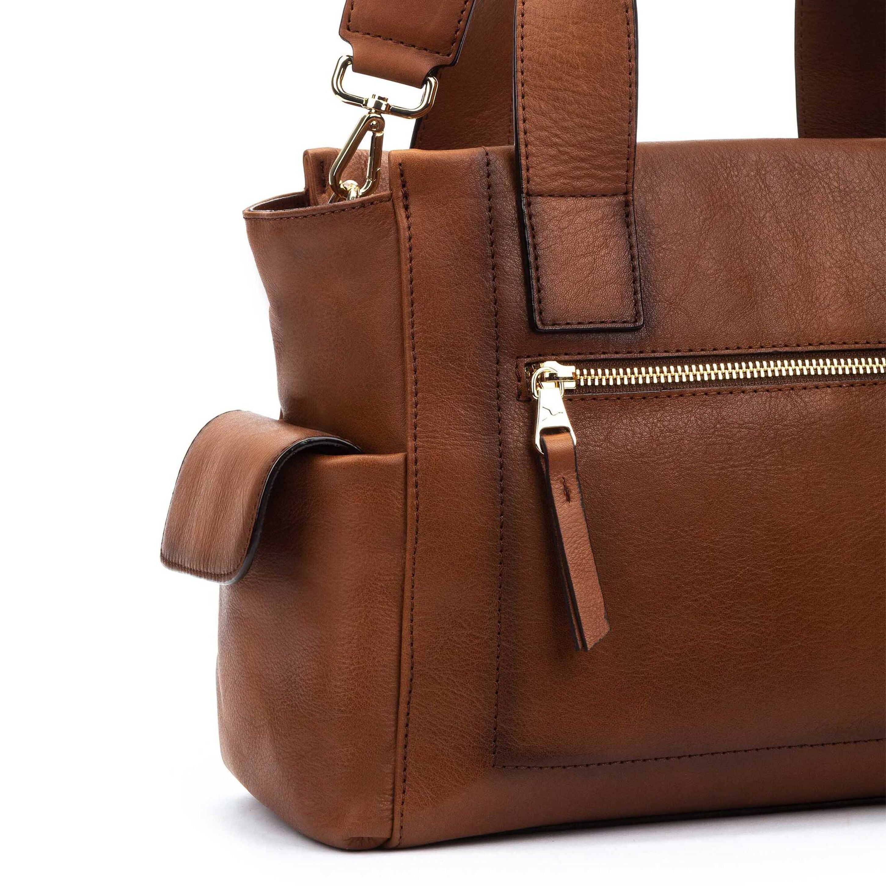 Pikolinos Pau Leather handbag with double handles 9