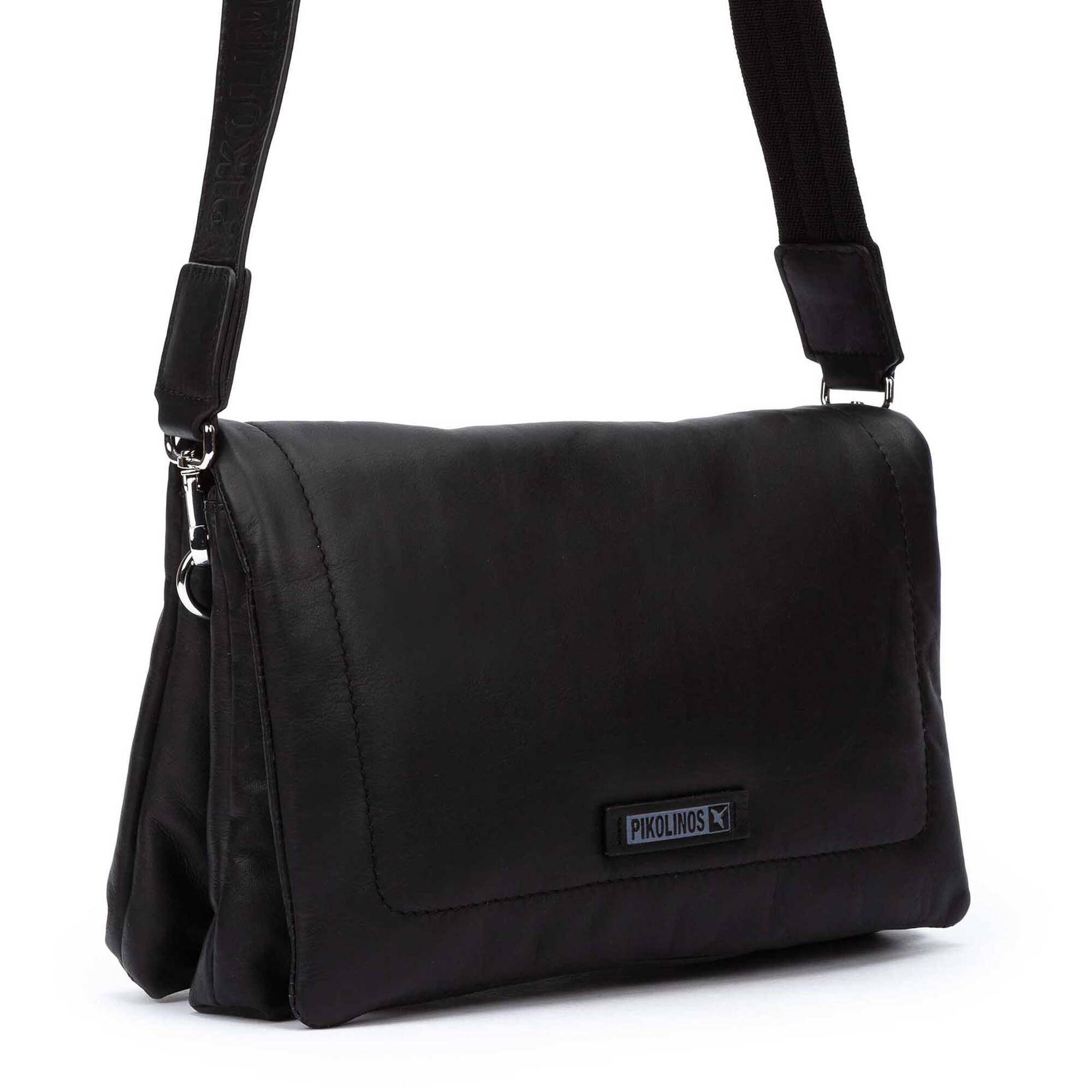 Pikolinos Alcudia Leather Bag Color: Black 
