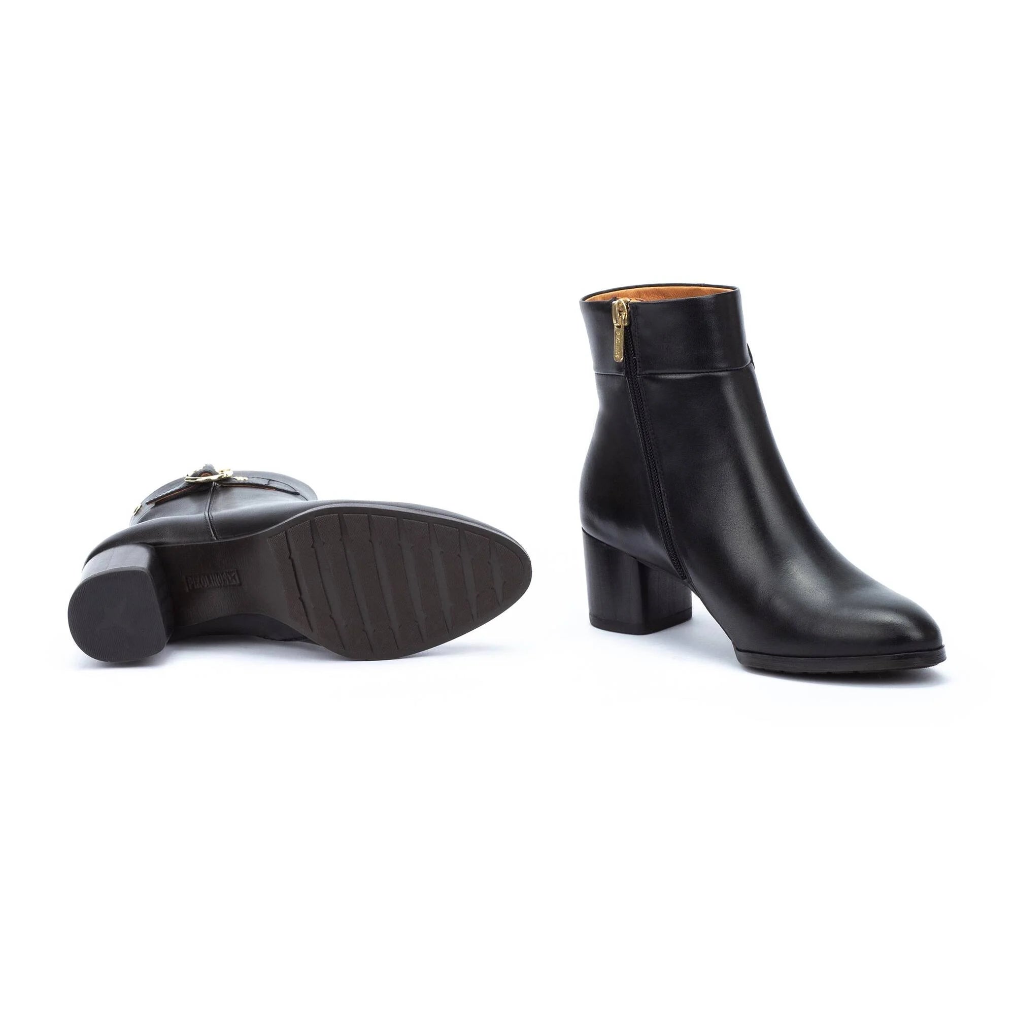 Pikolinos Calafat Wide Heel Ankle Boots Women's 5