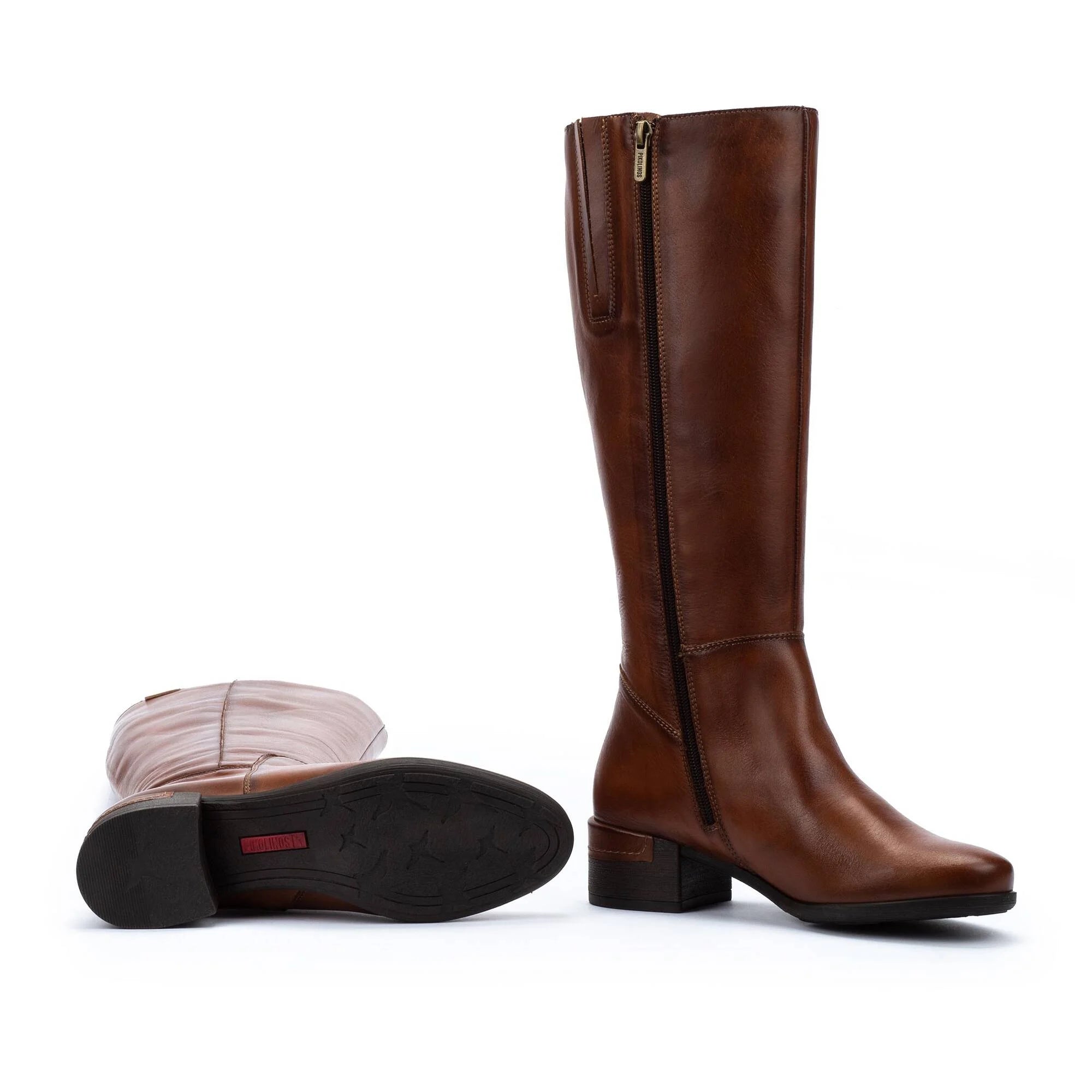 Pikolinos Malaga Mid Heel Tall Boots Women's 12