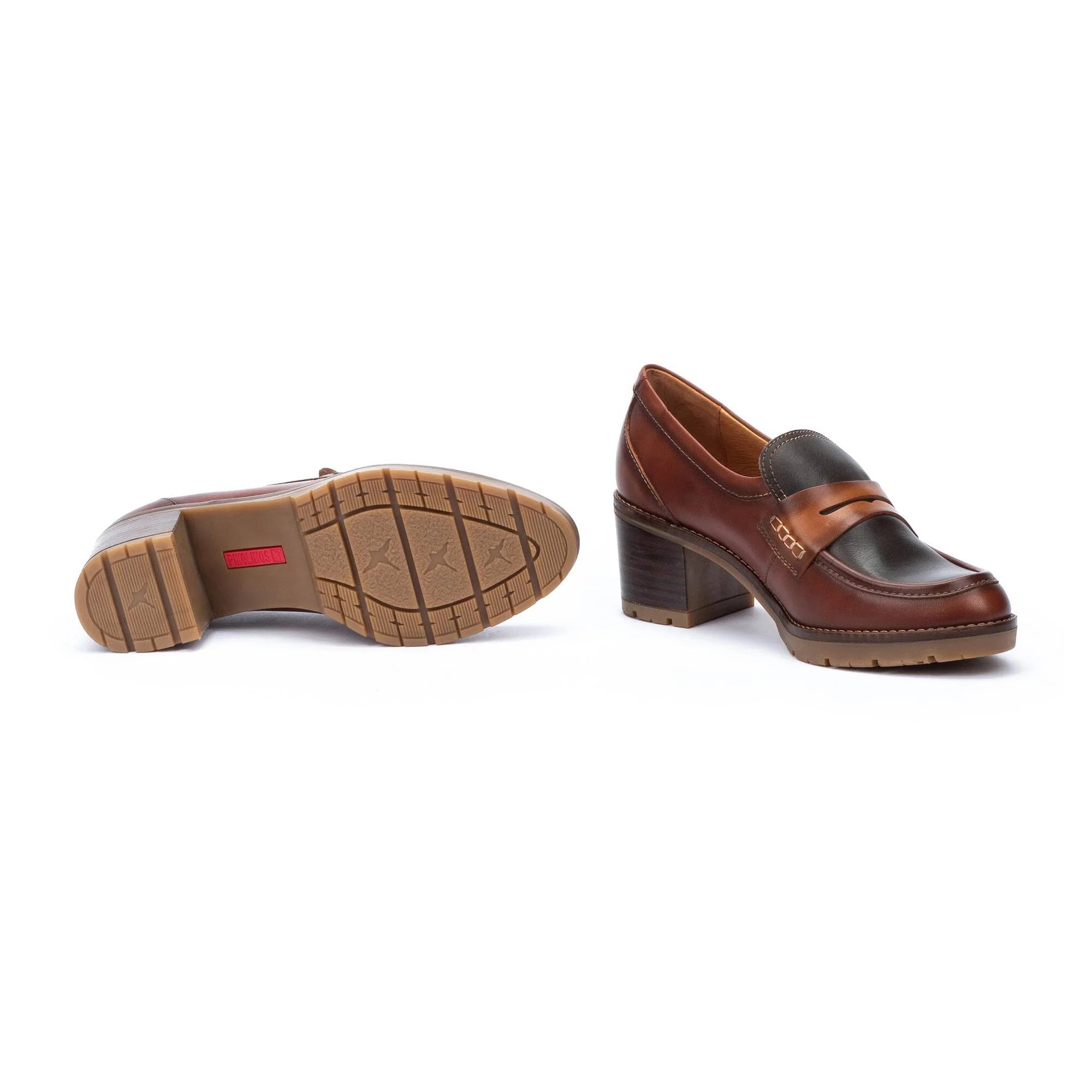 Pikolinos Llanes Penny Loafers with Heel Women's 9
