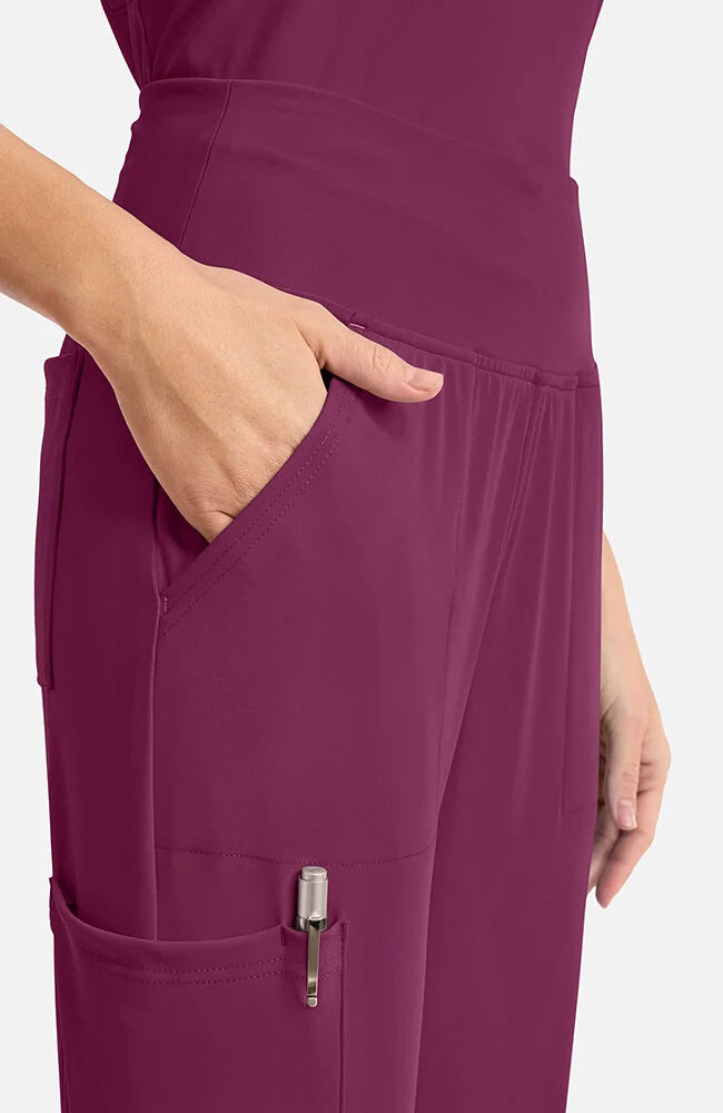 Cherokee 5-Pocket Pull-On Jogger Scrub Pant Women's 24